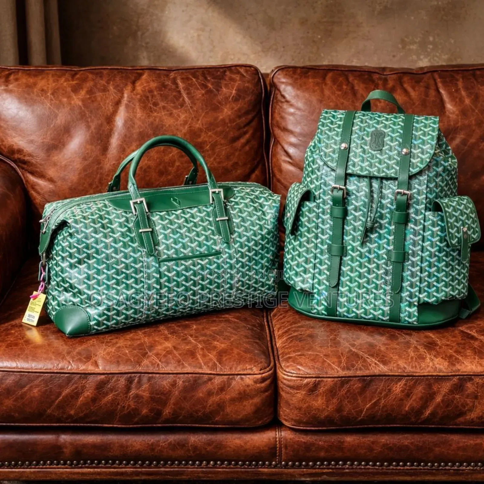 Solid Goyard Combo Set