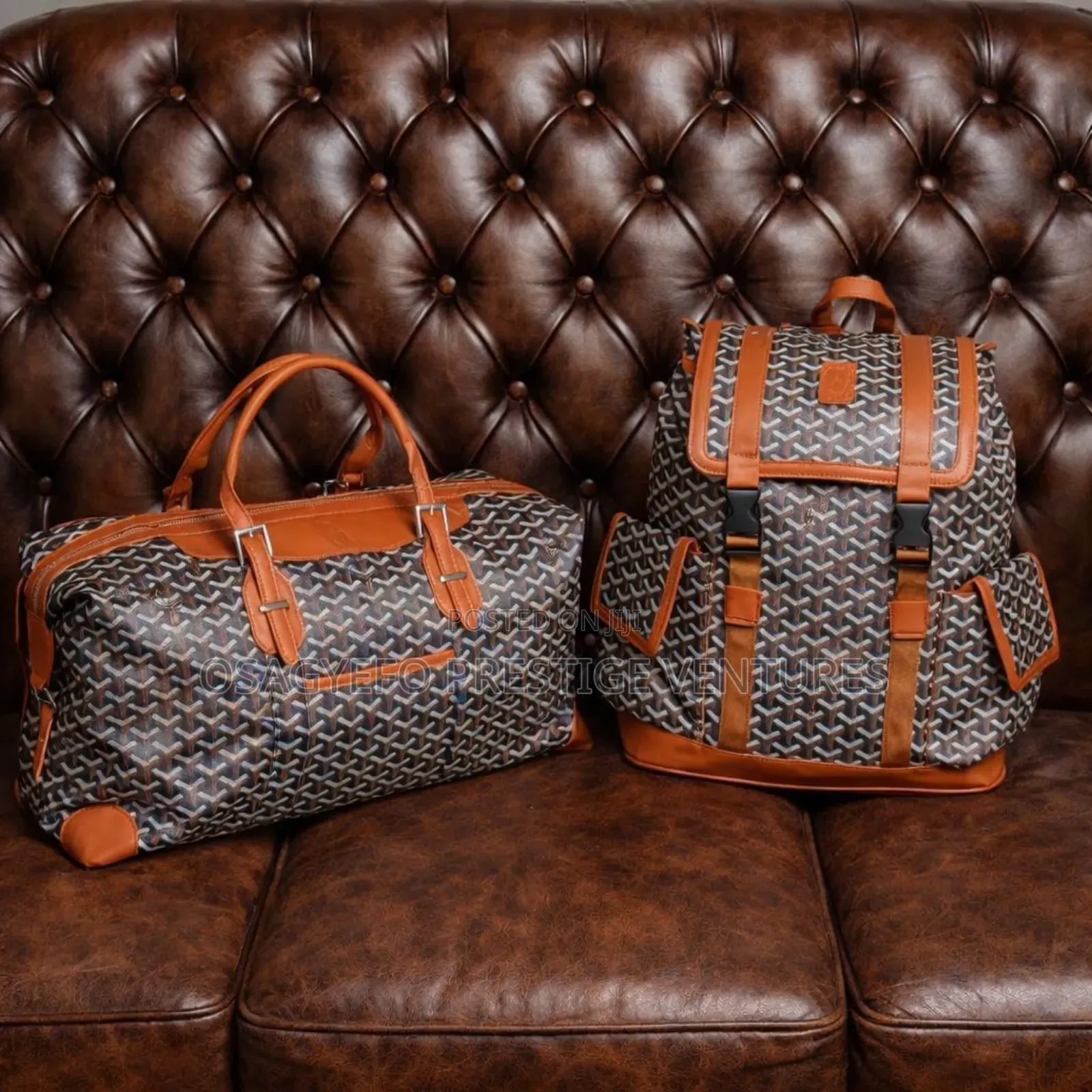 Solid Goyard Combo Set