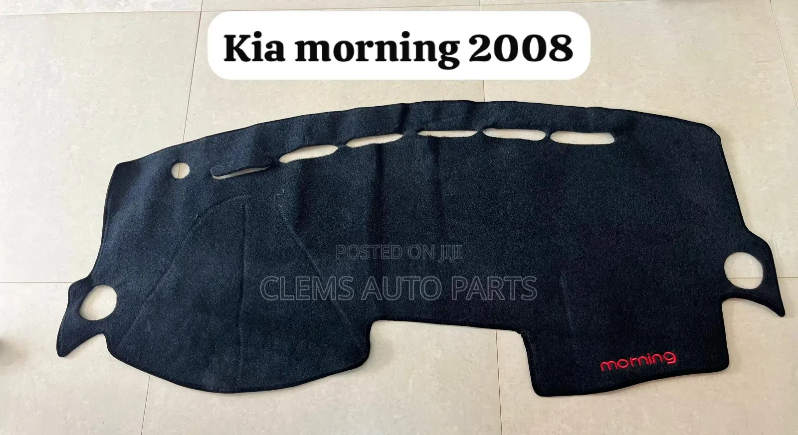 Kia Morning 2008 Dashboard Cover – Protect Style Your Car!