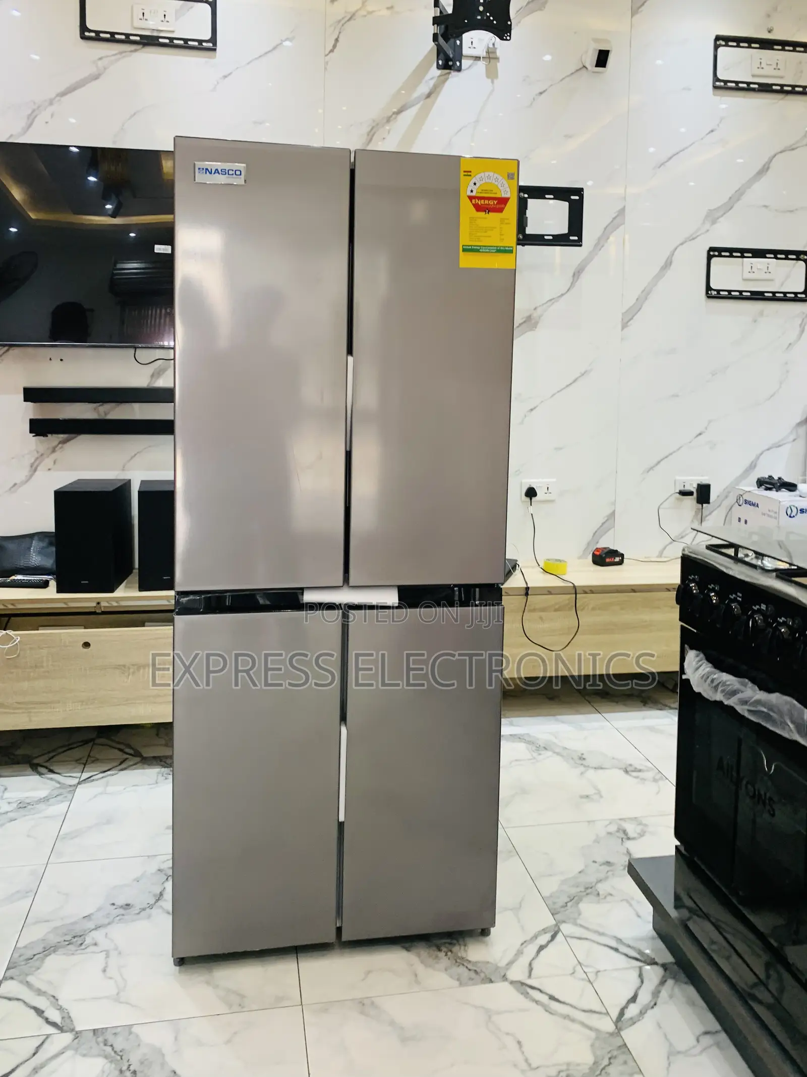 Mewly Sealed in Box 360l Nasf2-400 Four Door Nasco Fridge