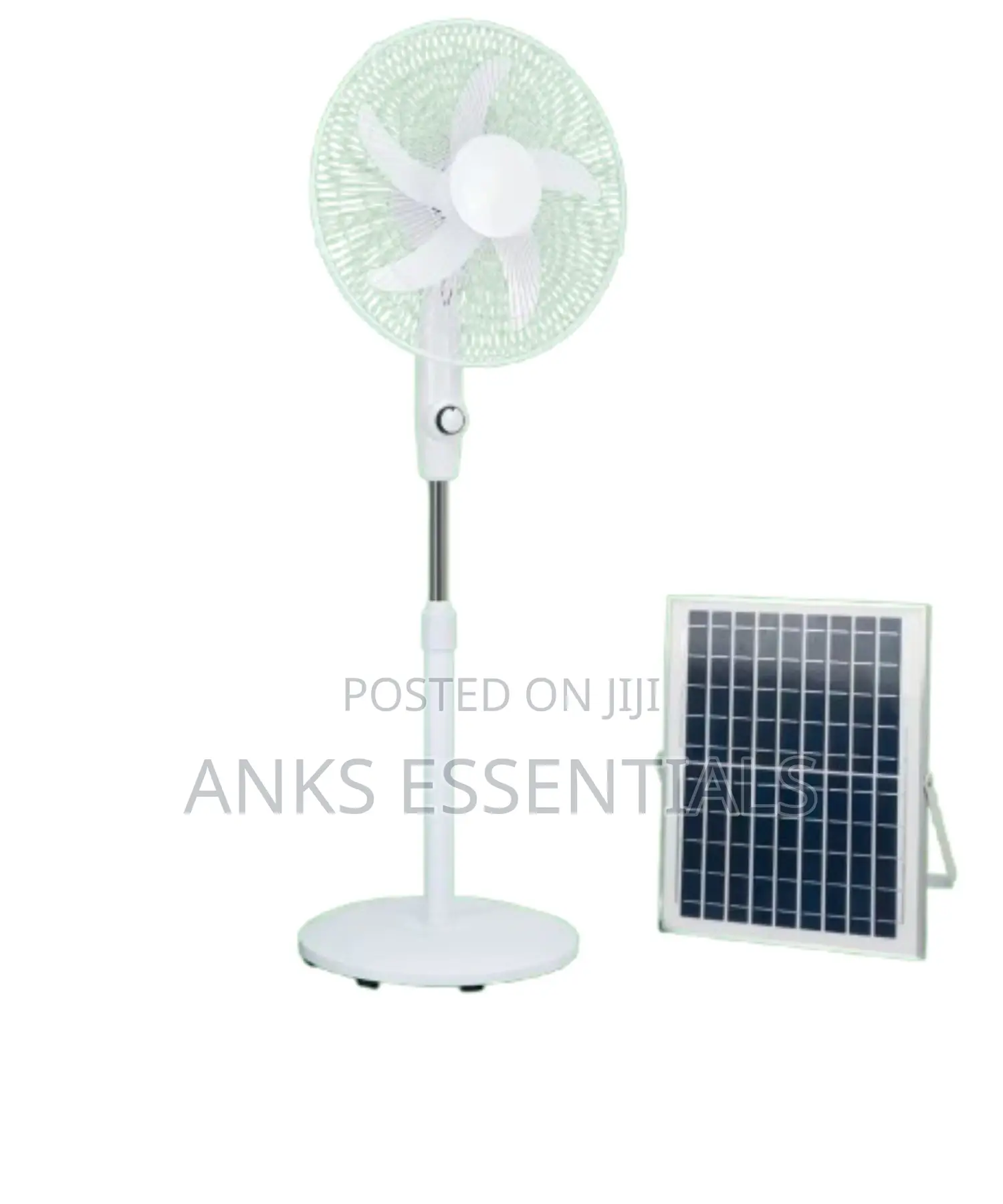 Smart Rechargeable Standing Fan With Control Panel