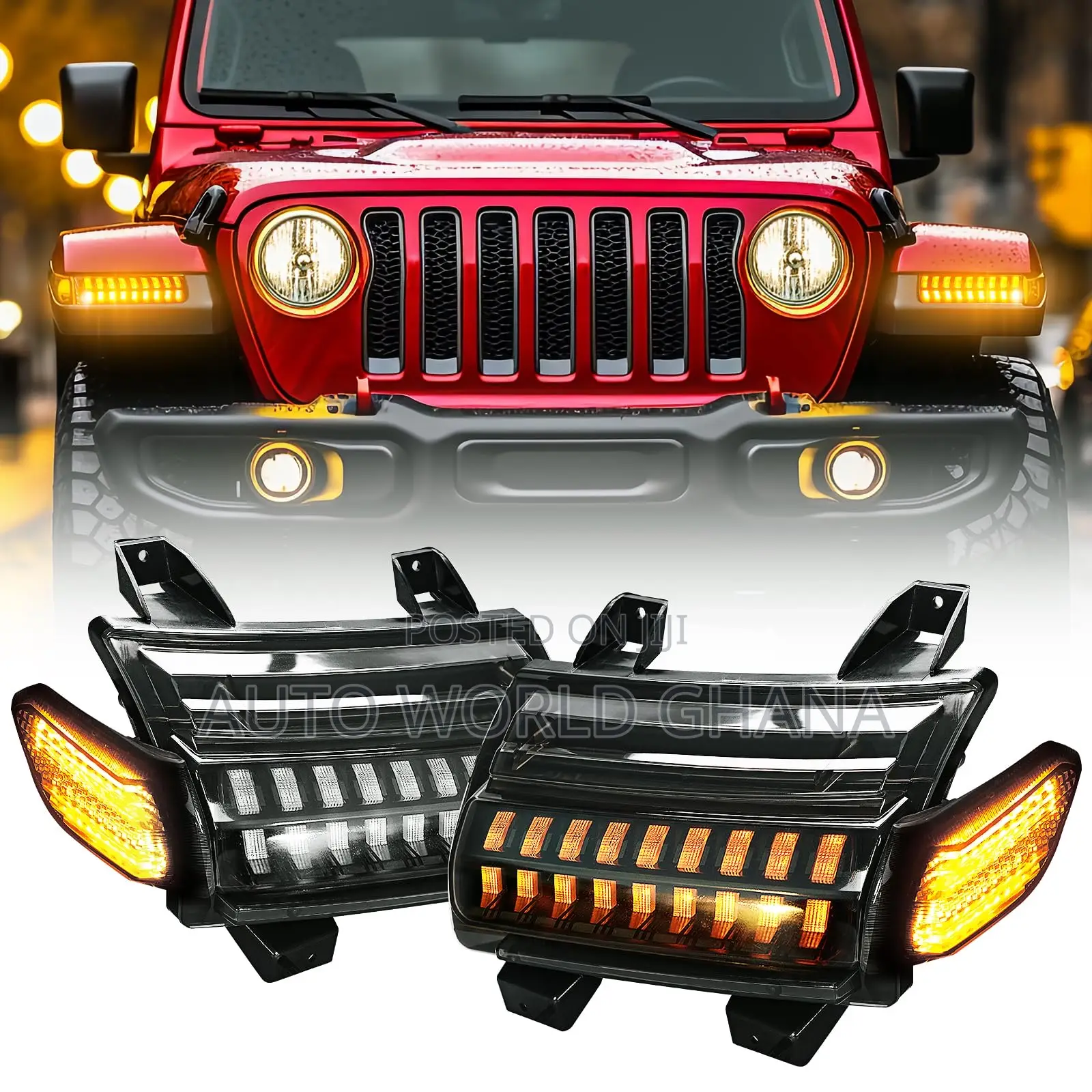 Jeep Wrangler 2018 To 2025 Fender Light
