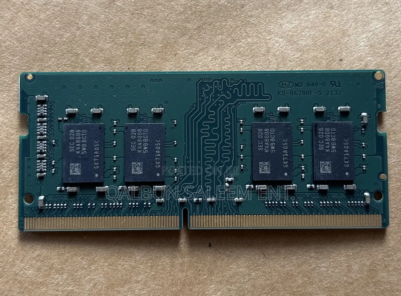 Original Samsung 8gb 2rx8 Pc4 Ddr4-2666v Laptop Memory / Ram