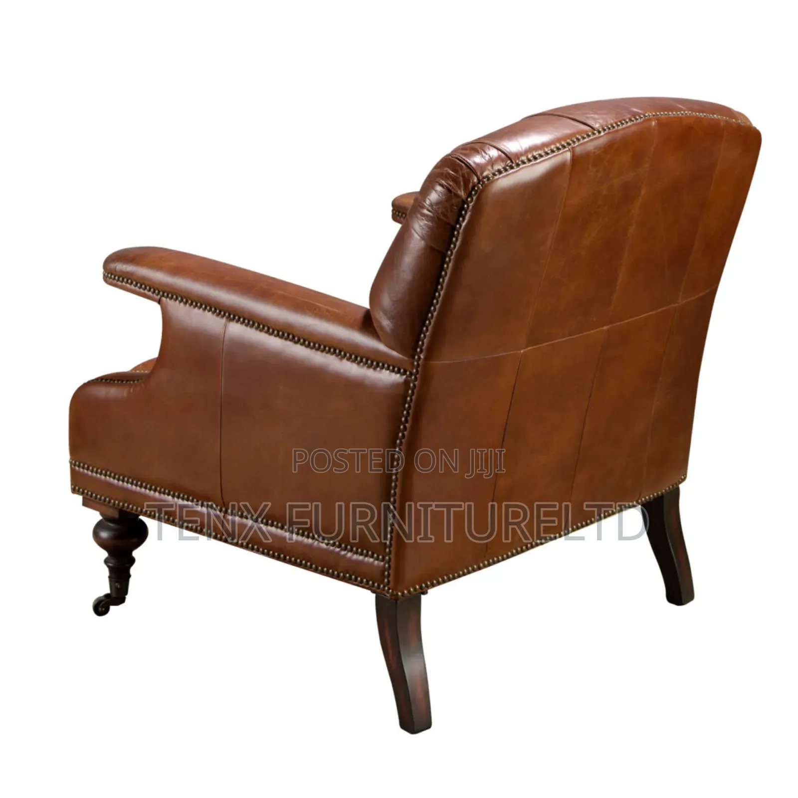 Chester Armchair (Antique Leather) Brown