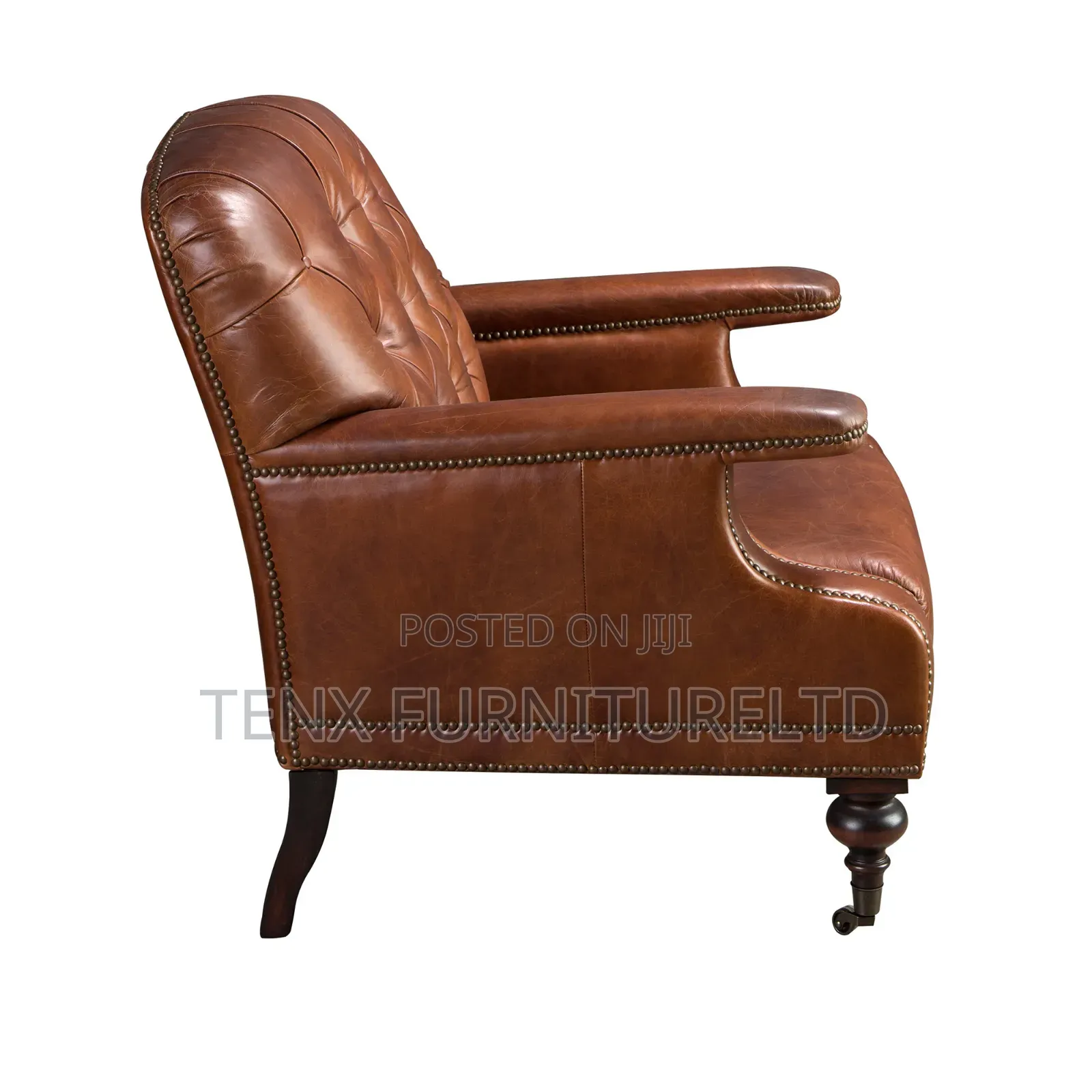 Chester Armchair (Antique Leather) Brown