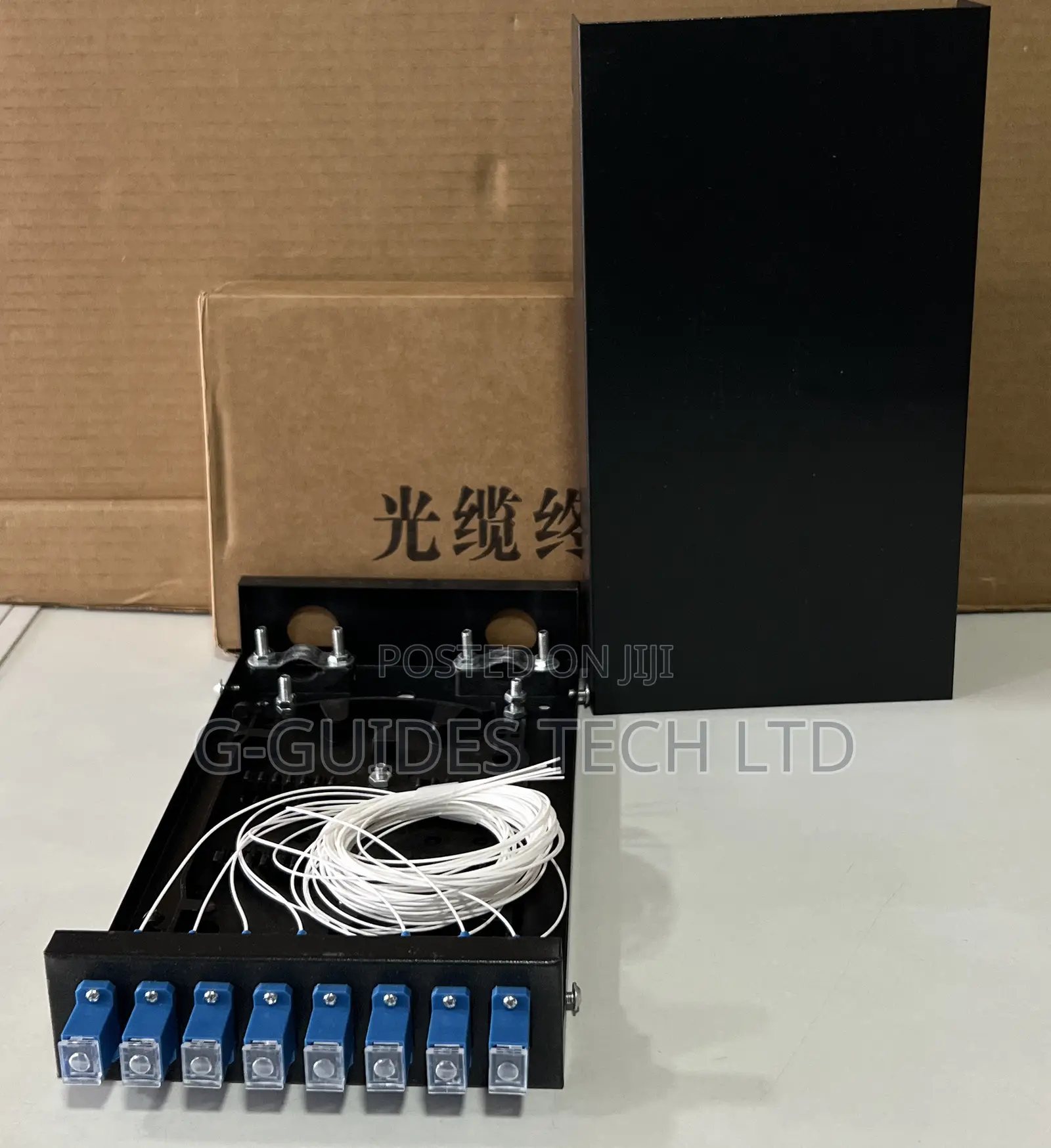 8-Port Fiber Odf With Sc Connector, 8port Fiber Patch Panel