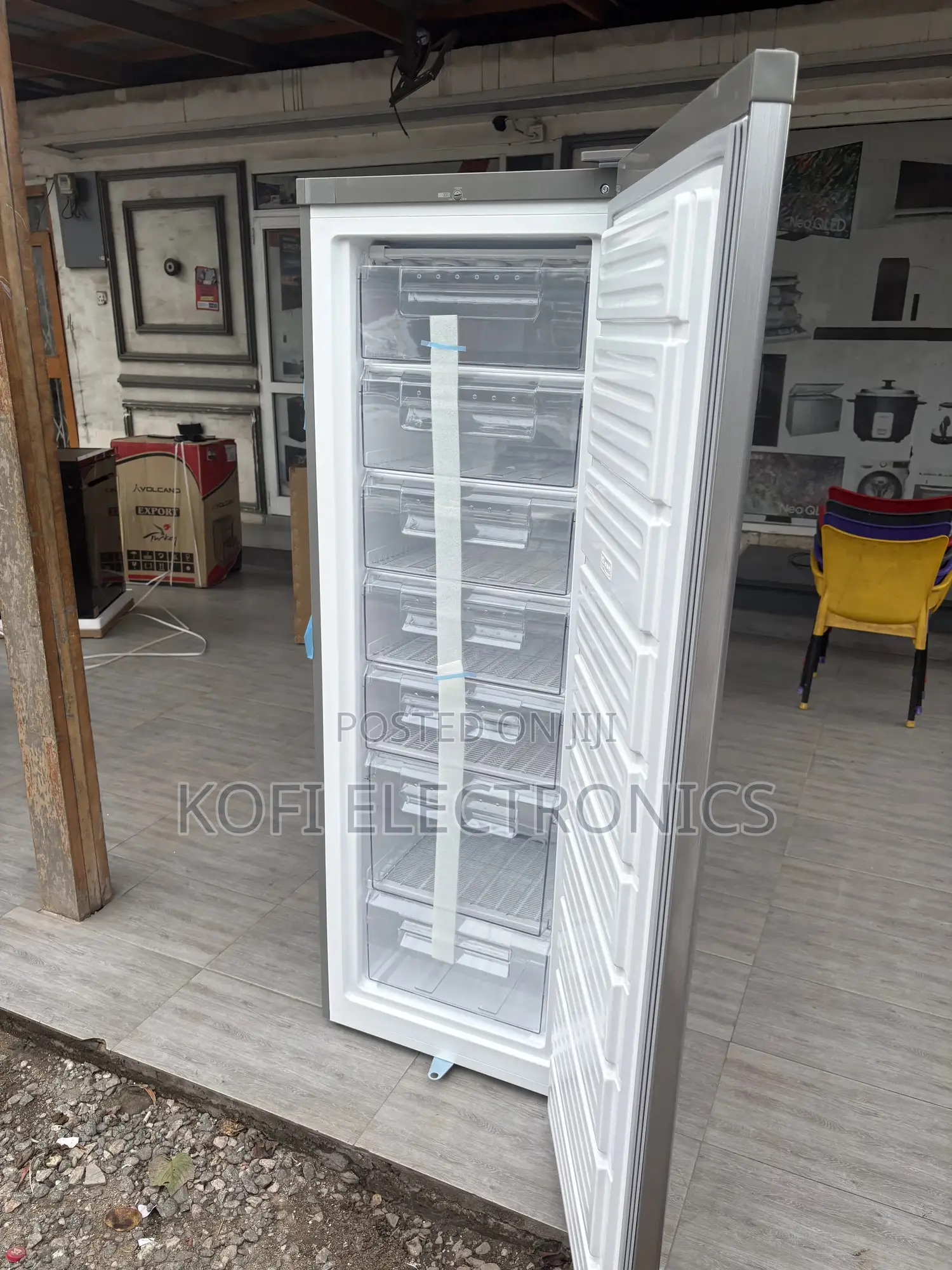 Nasco 242l 2-Star 7-Drawer Upright Freezer [Dd1-33]