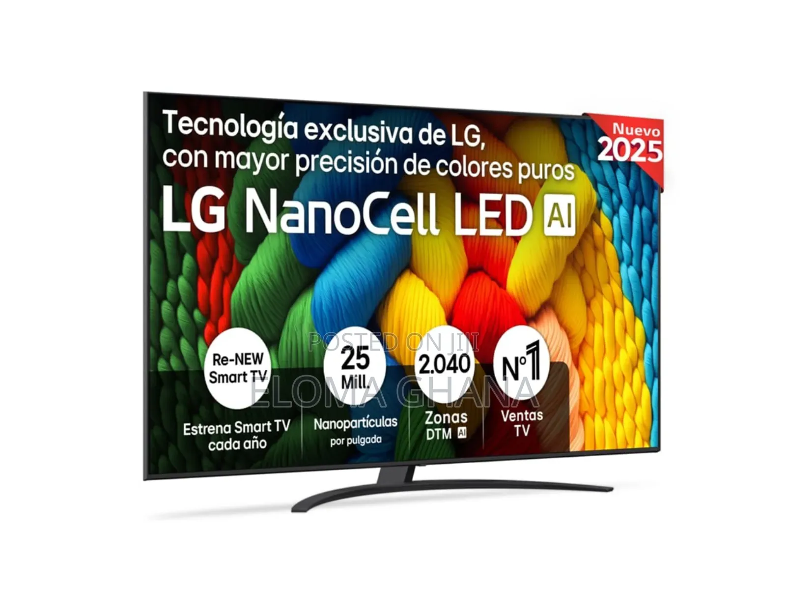 Nano Color Lg 86nano81 Is An 86-inch 4k Nanocell Smart Tv