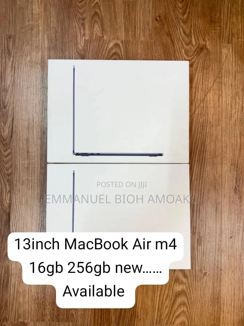 New Laptop Apple MacBook Air 16GB Apple M4 HDD+SSD 256GB