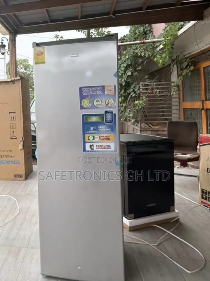 Sleek Design Upright Nasd1-33 Grey 242 Liters Nasco Standing Freezer