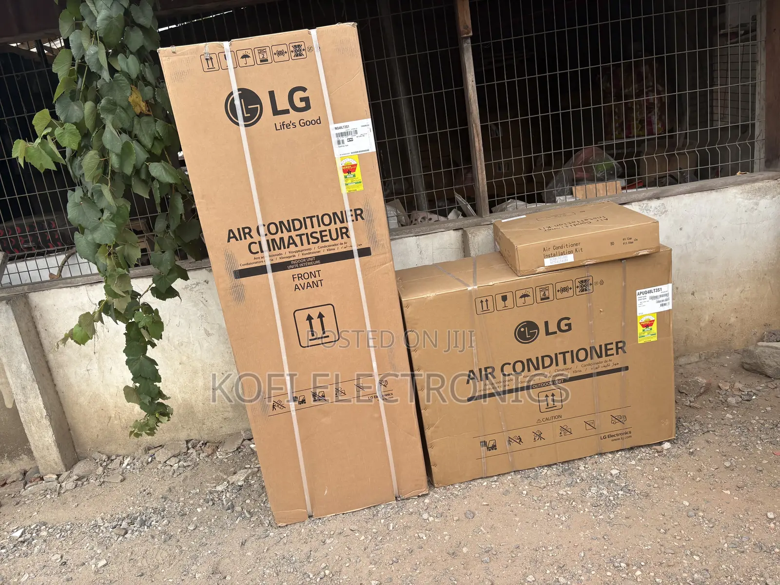 Lg 48,000 Btu 5hp Cabinet Split Apuq48lt3s1 Available