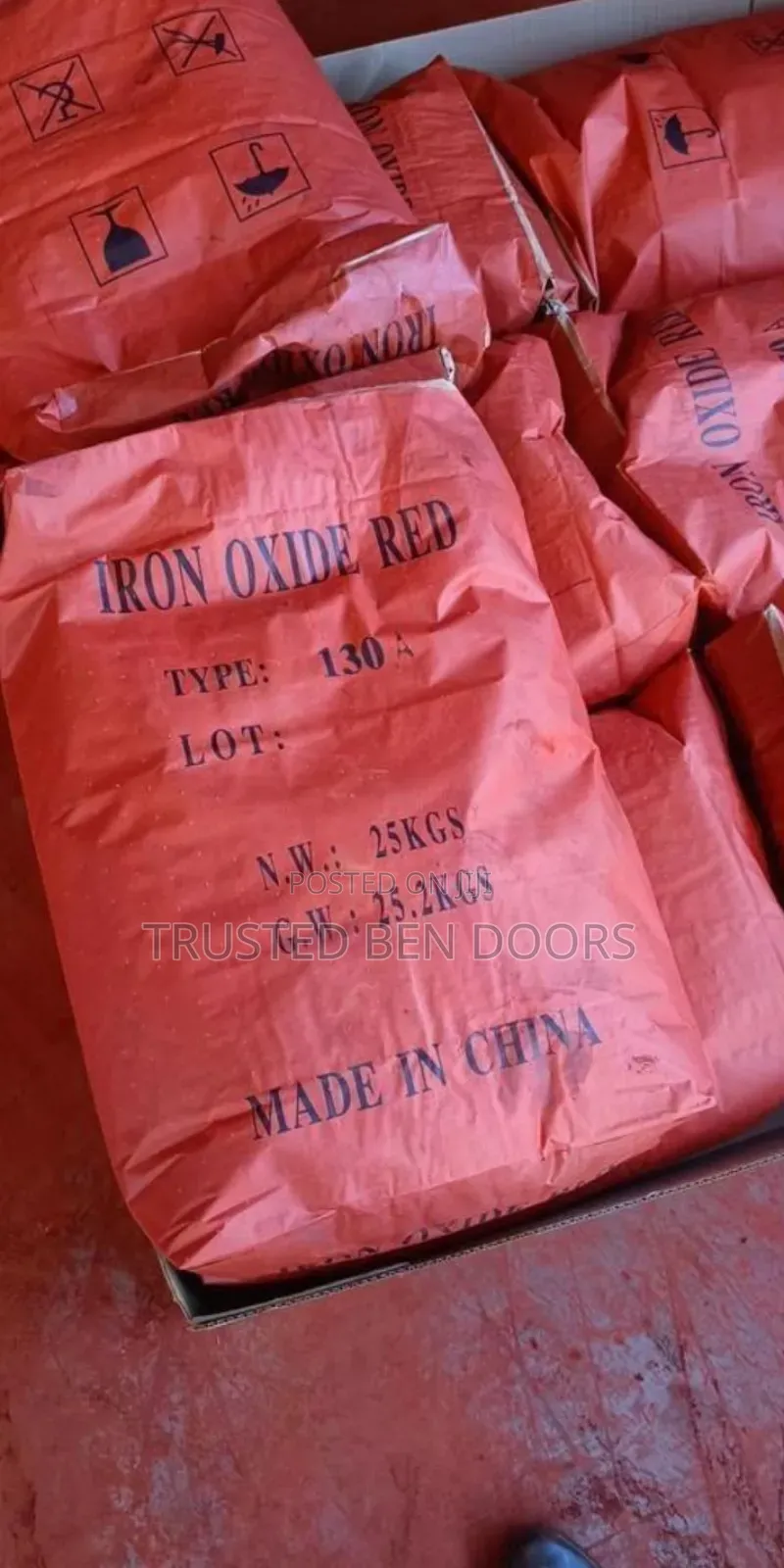 Red Iron Oxide Color Pigment For Paint Making And Concrete Stamp Works