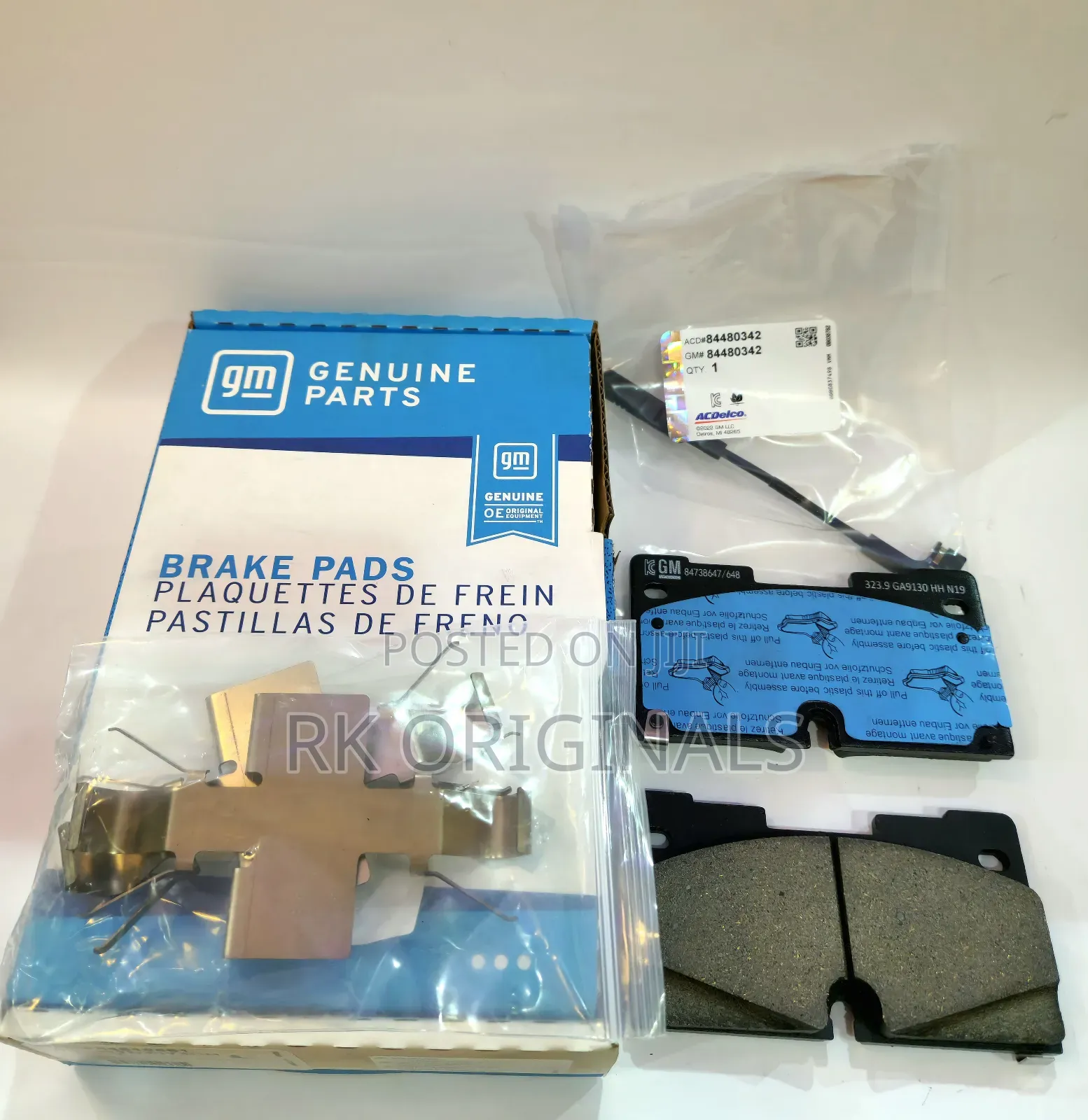 Escalade/Tahoe/Silverado/Suburban/Yukon 21-26 Ac Delco Front Brake Pad