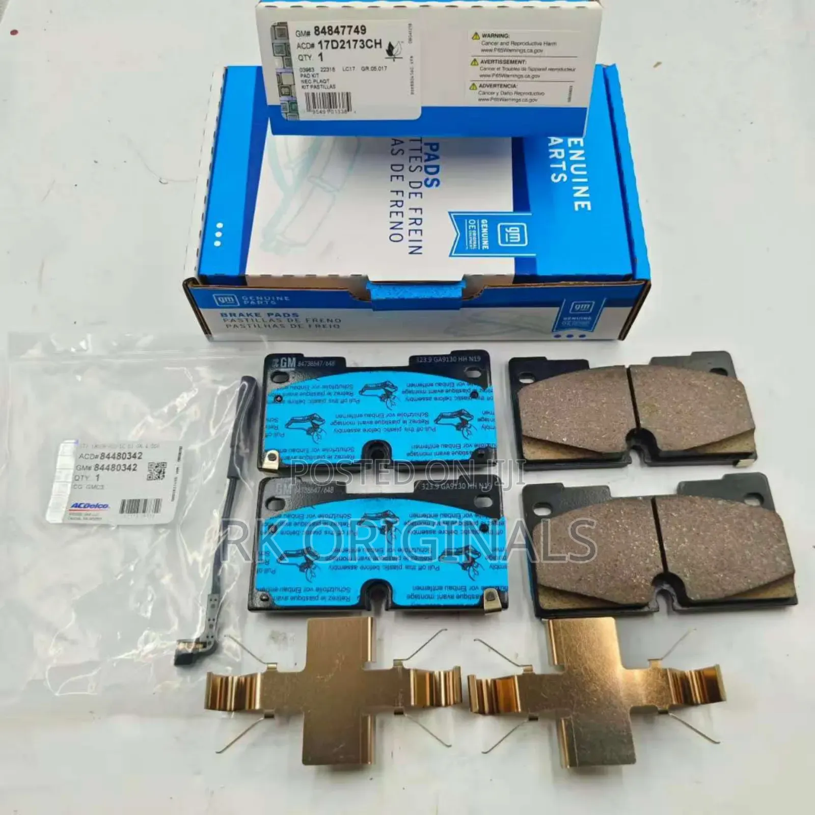 Escalade/Tahoe/Silverado/Suburban/Yukon 21-26 Ac Delco Front Brake Pad