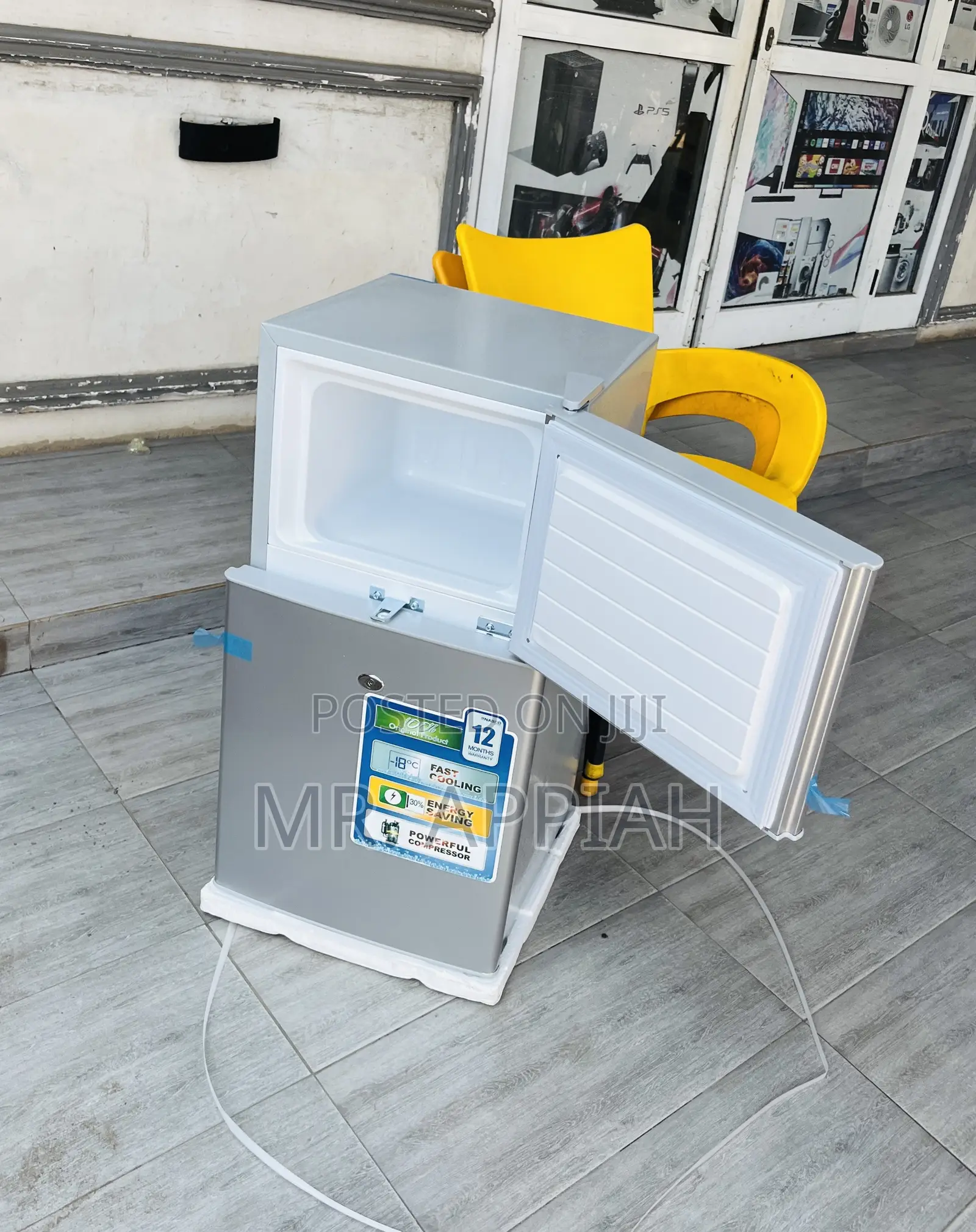 Shop Classic Nasco Nasf2-120 2 Door Table Top Fridge(90l)Silver