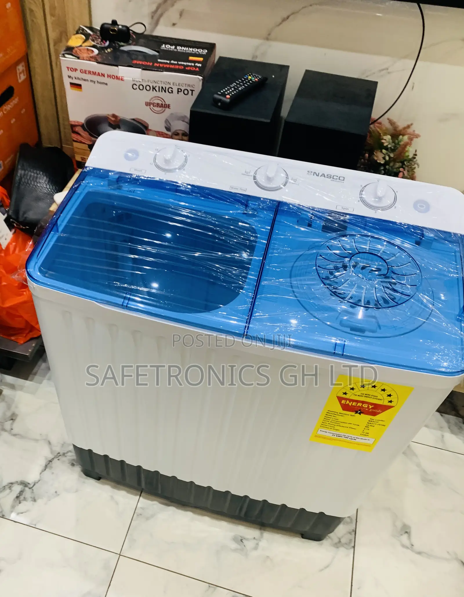 Try Original Semiautomatic New Nasco 10kg Washingmachine Topload