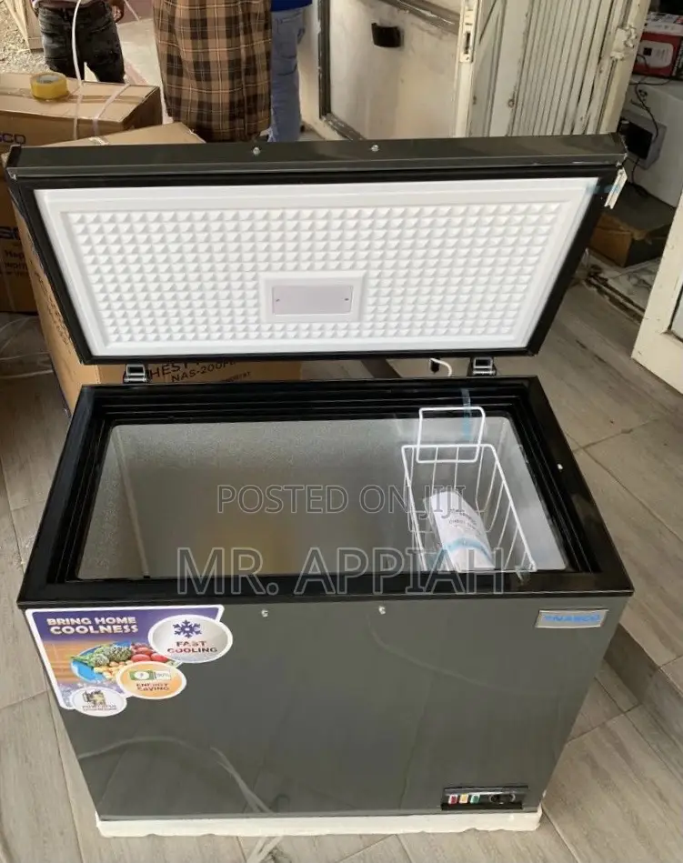 Shop Durable Nasco 150l Nas200fl Electric Chest Freezer(Dark Gray).