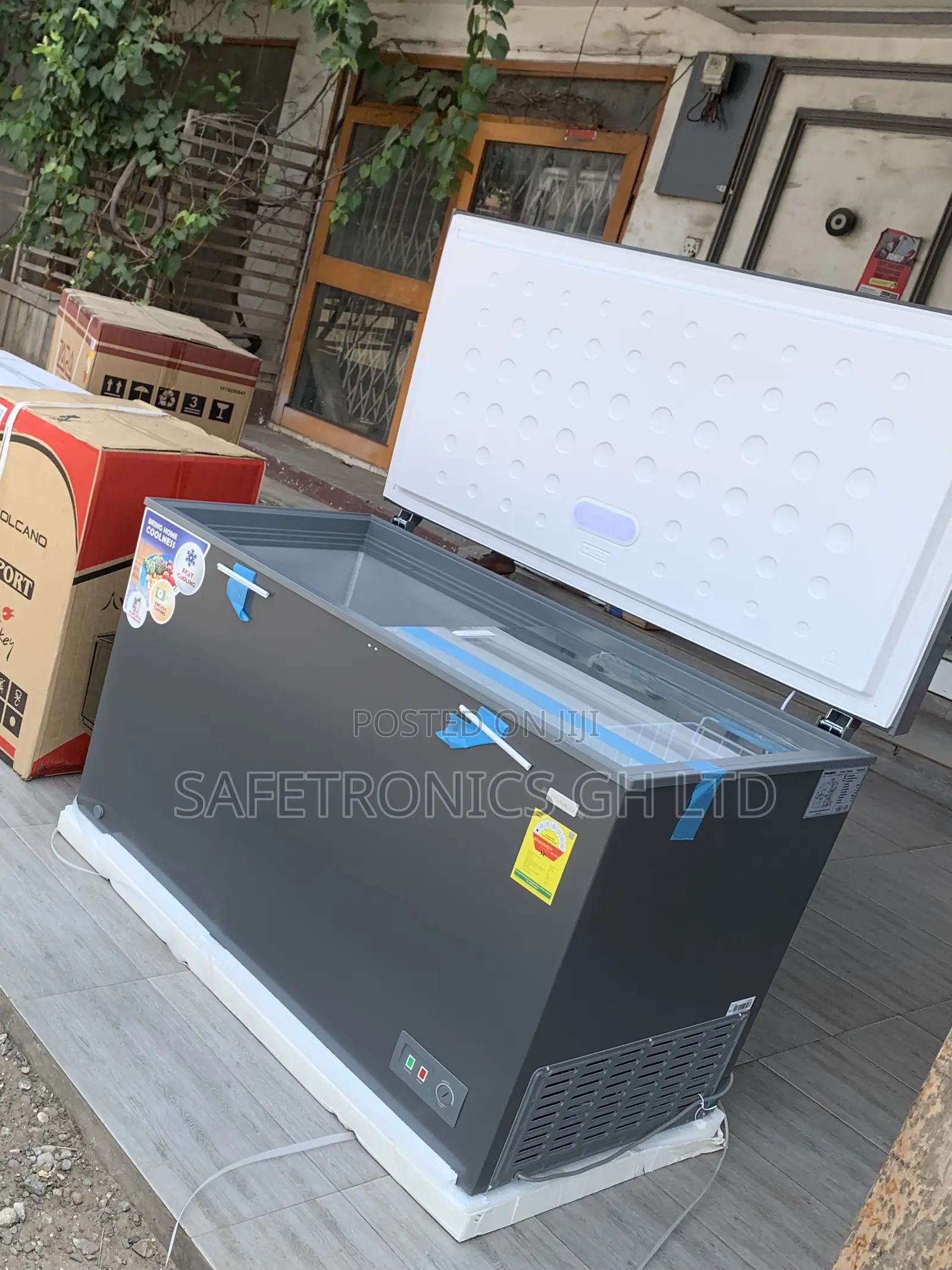 Zealous New Grey Singledoor 380 Liters Nas-420 Nasco Freezer