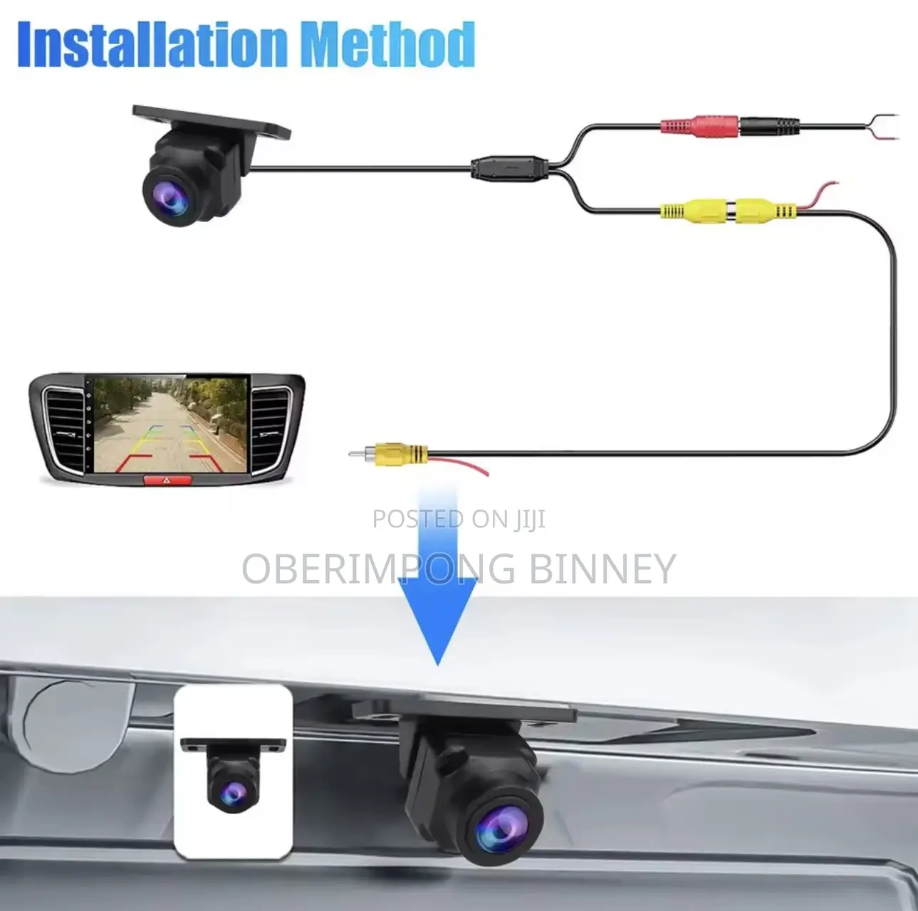 Car Reverse Camera High Quality Very Clean and Clear View Hd Quality