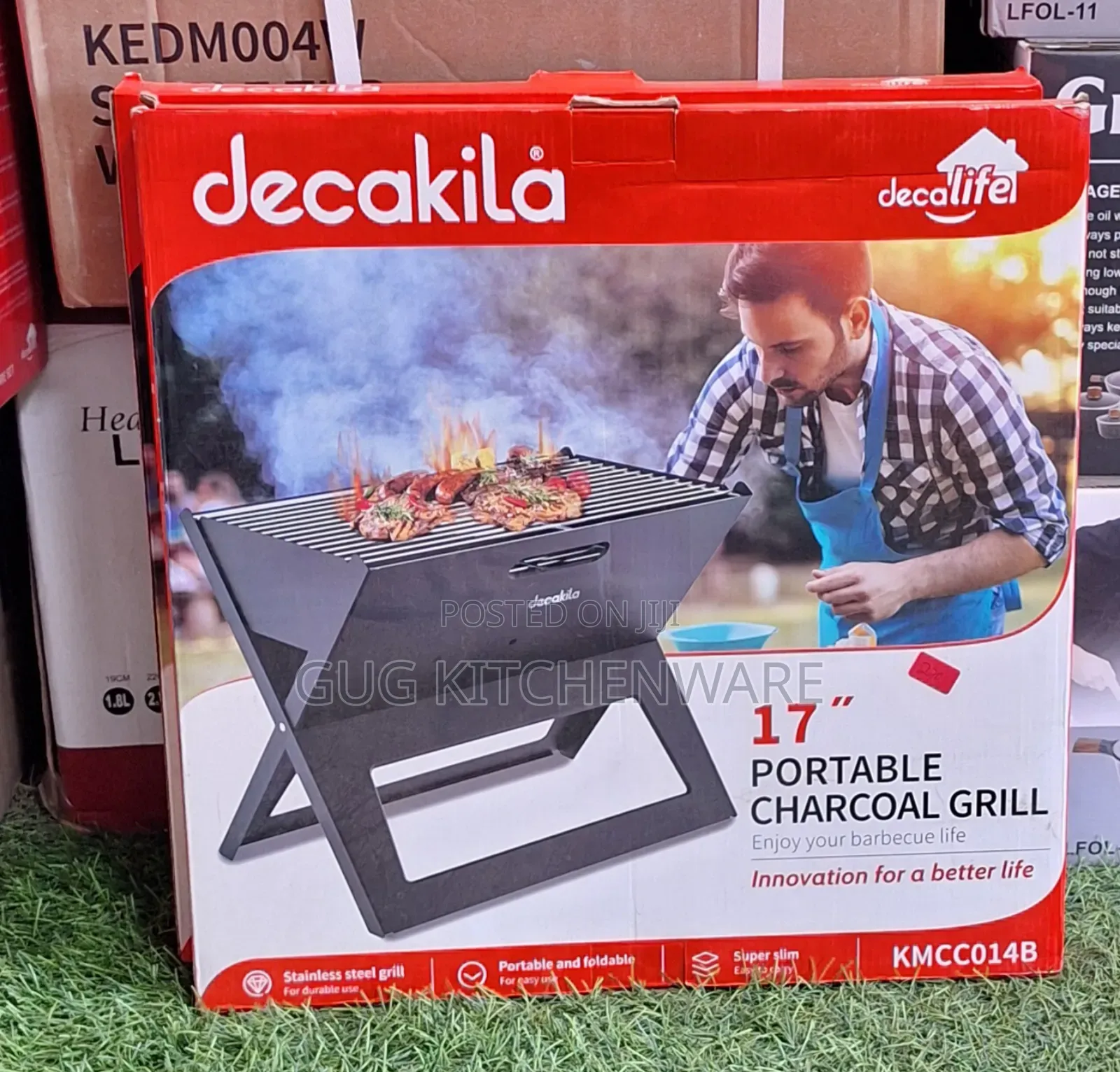 Portable Charcoal Grill