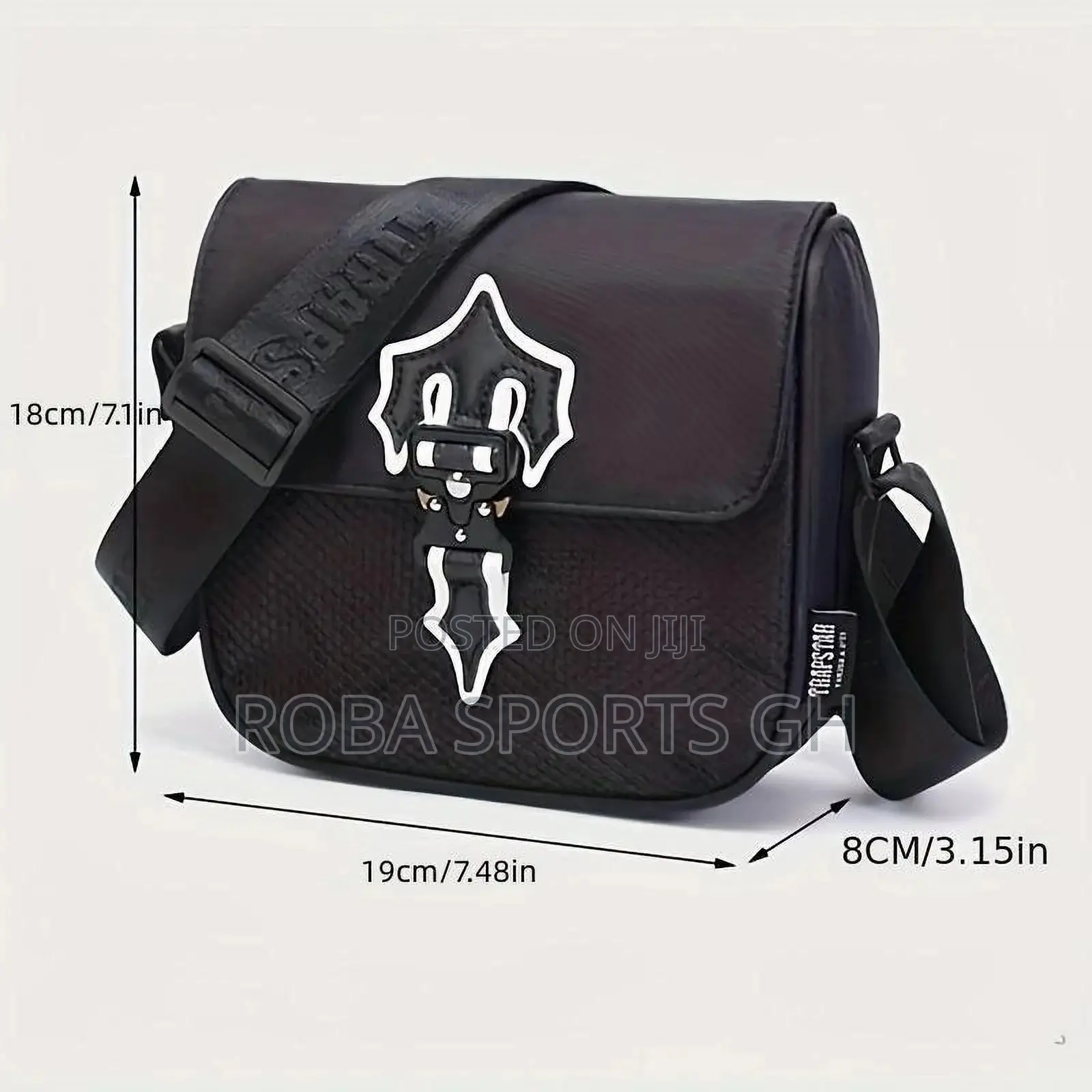Trapstar Irongate Crossbody Black Bag