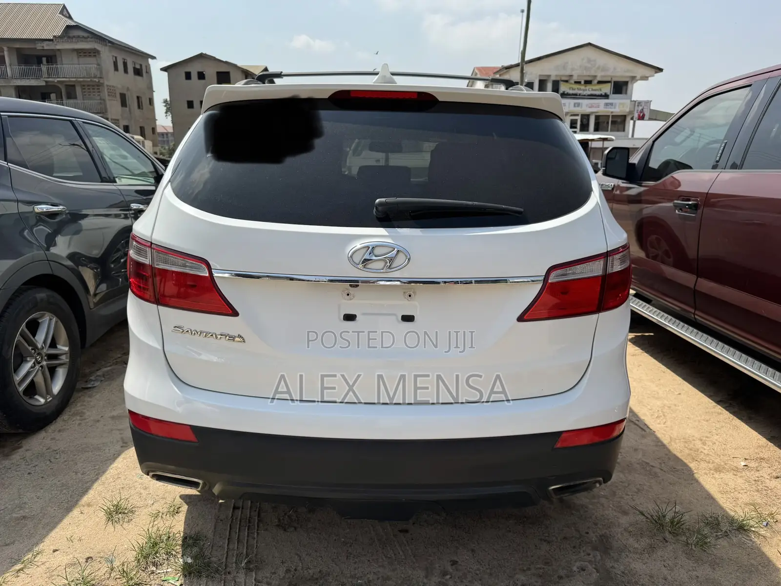 Hyundai Santa Fe 2014 White