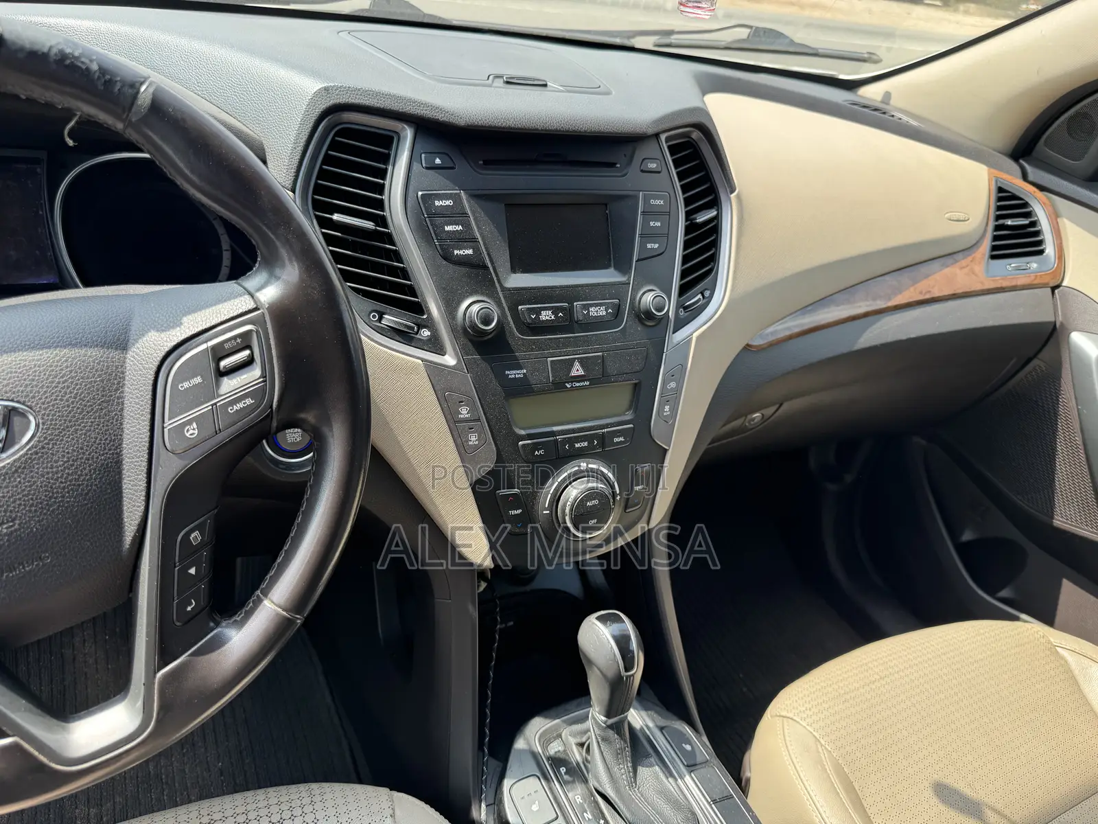 Hyundai Santa Fe 2014 White