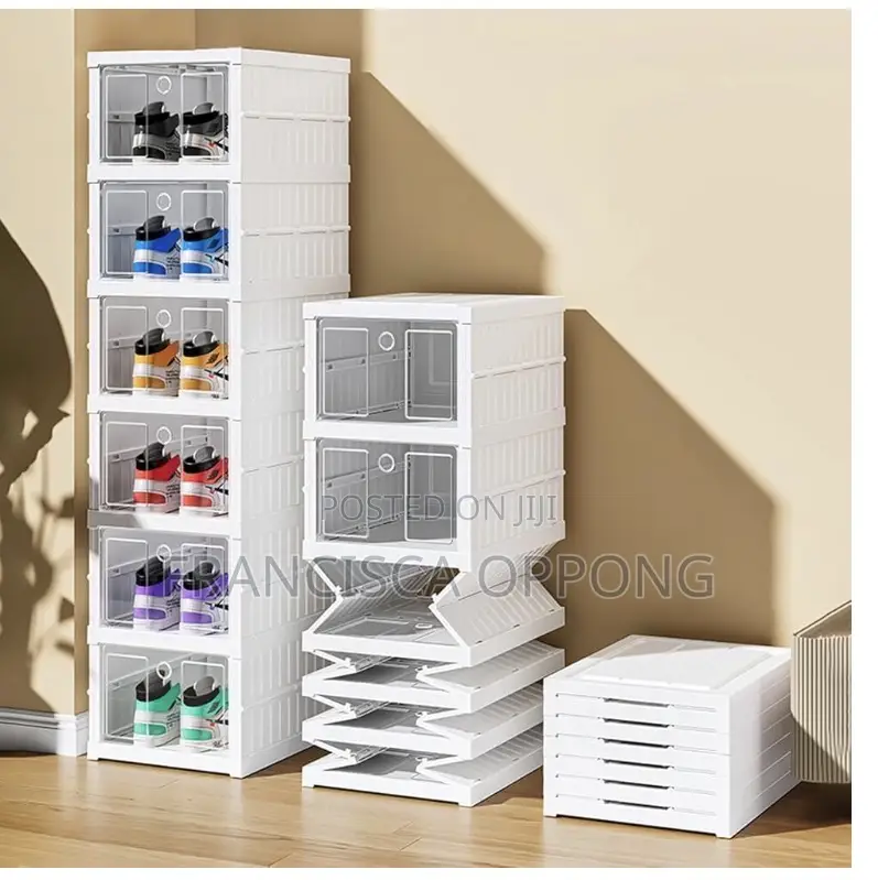Foldable Free Standing Shoe Racks