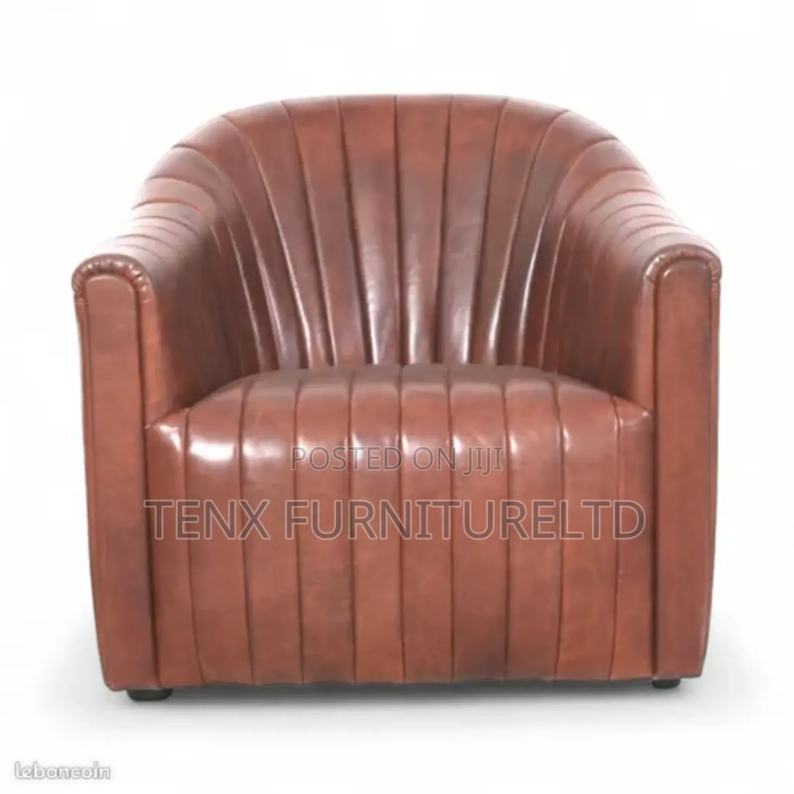Club Chair/Armchair (Stanfield Leather)Brown