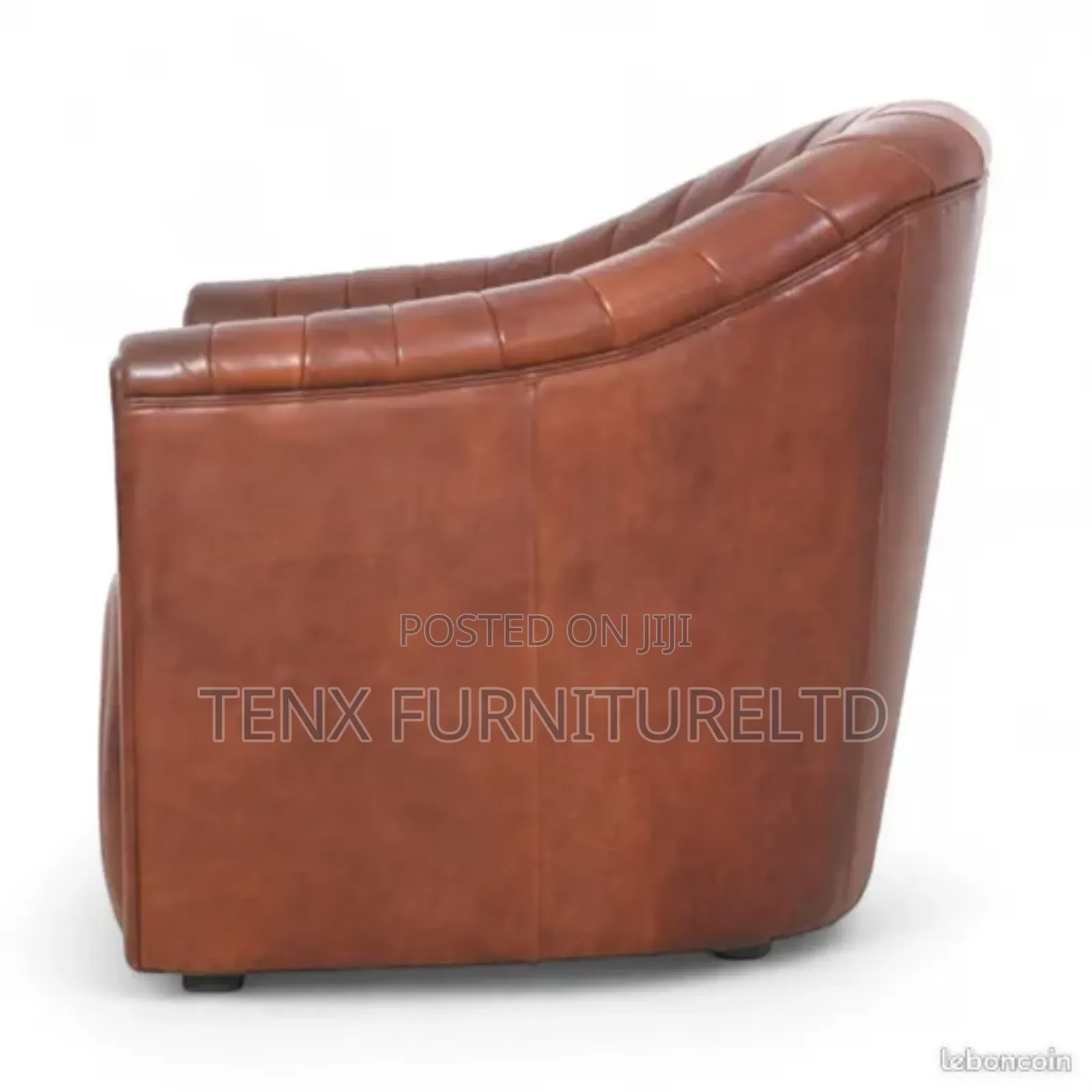 Club Chair/Armchair (Stanfield Leather)Brown