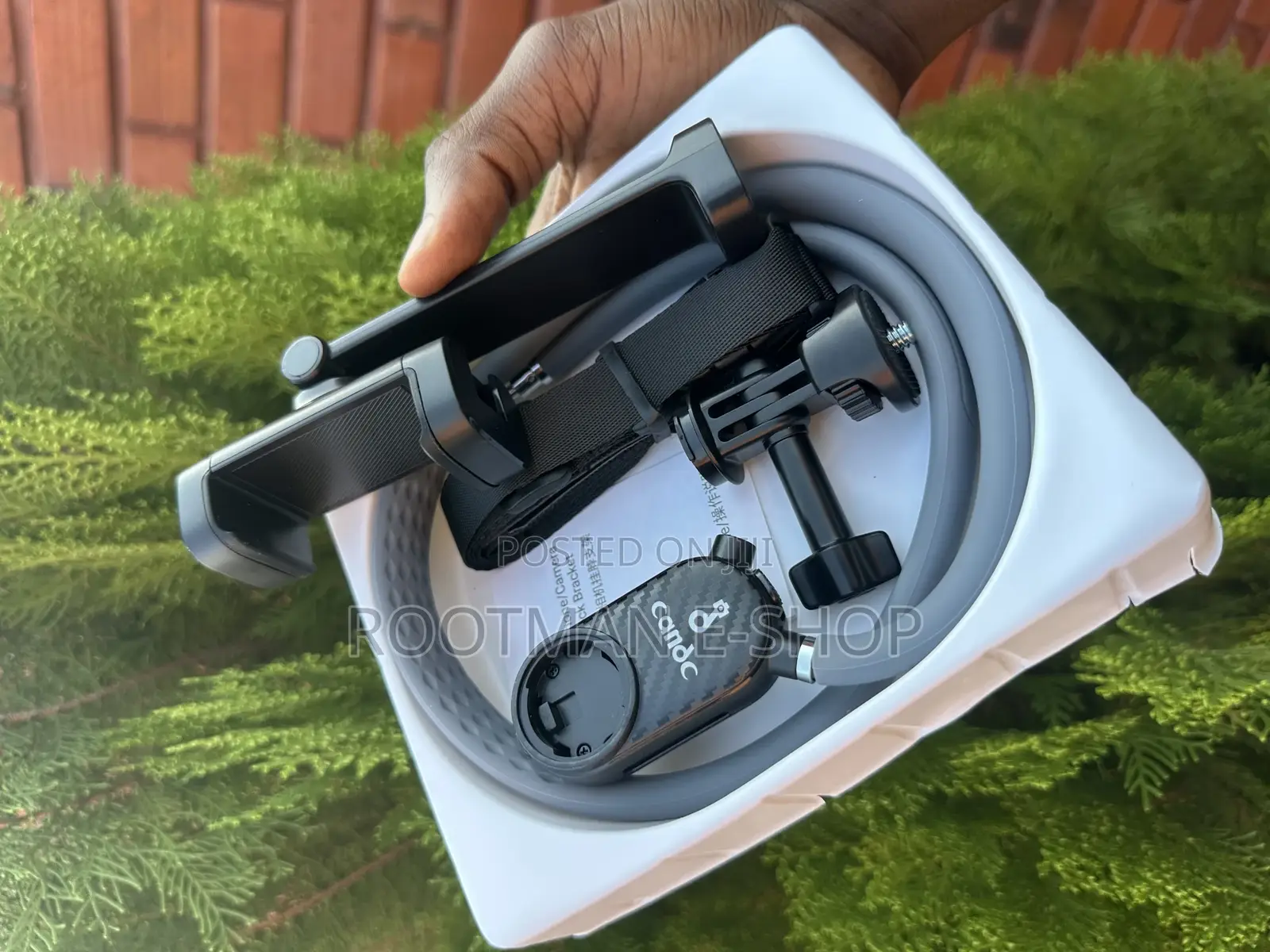 Candc Dc-N01 Hands-Free Phone Neck Mount Holder With Chest Strap