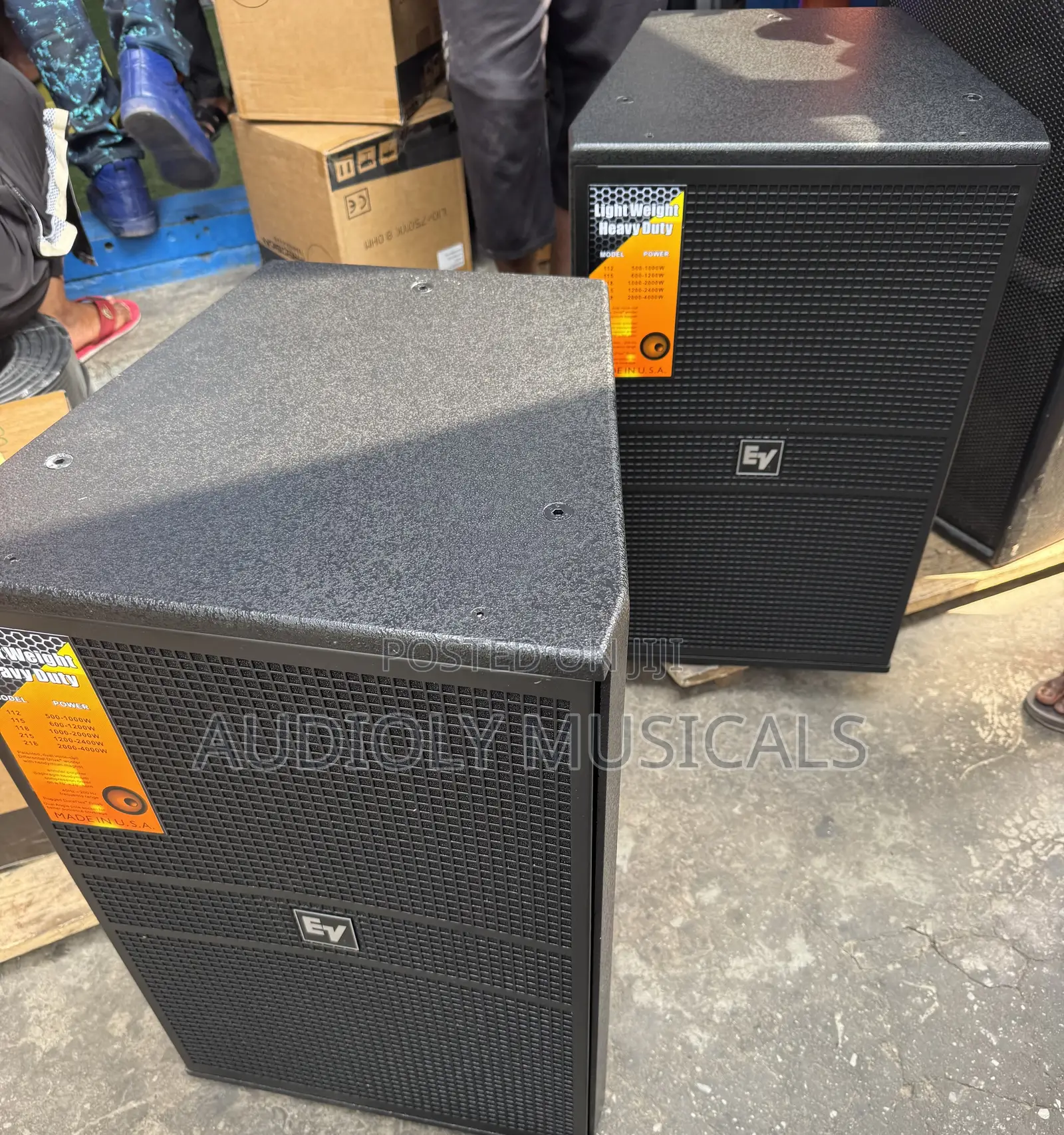 Ev Short Range Speaker (Pair)