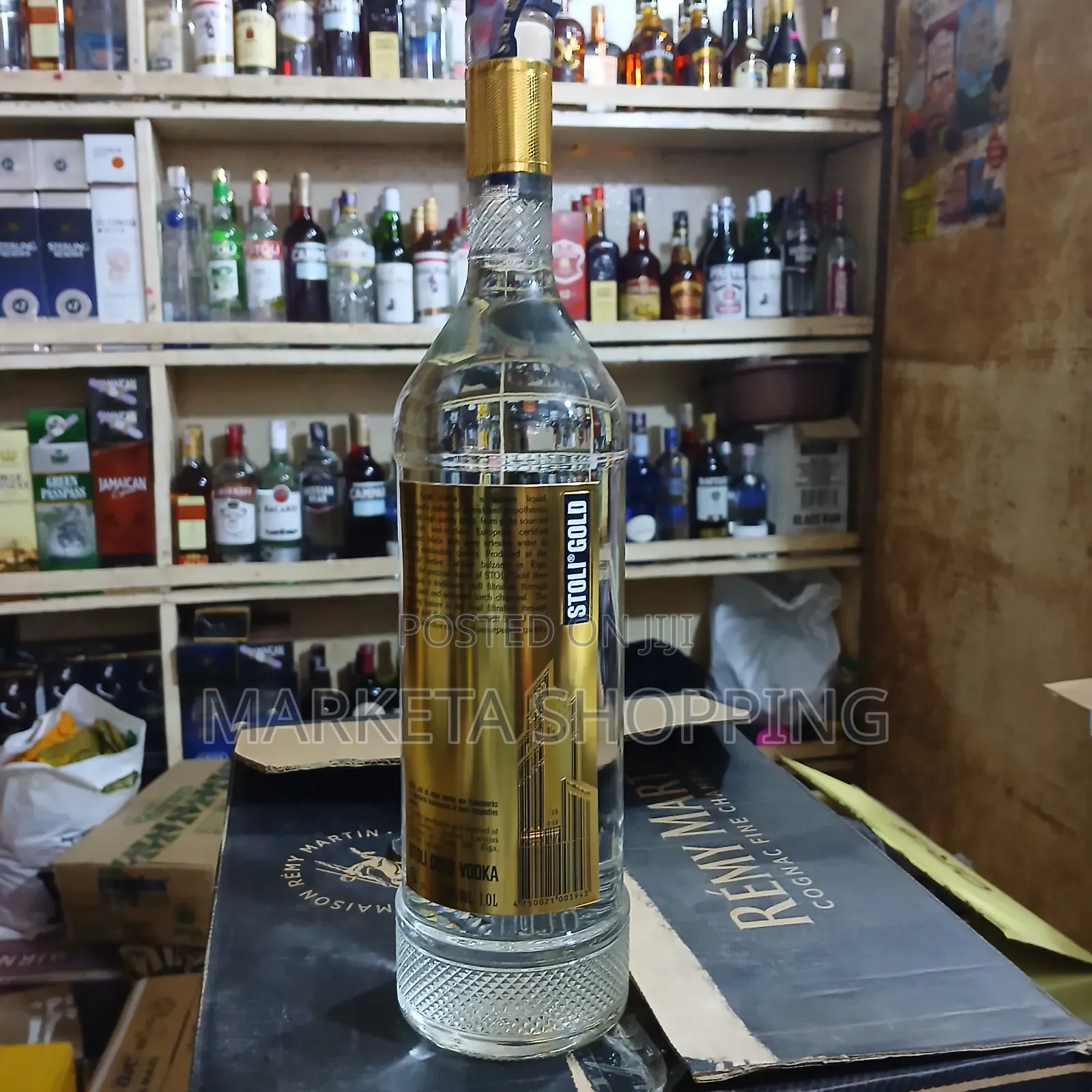 Stoli Gold Vodka 1l