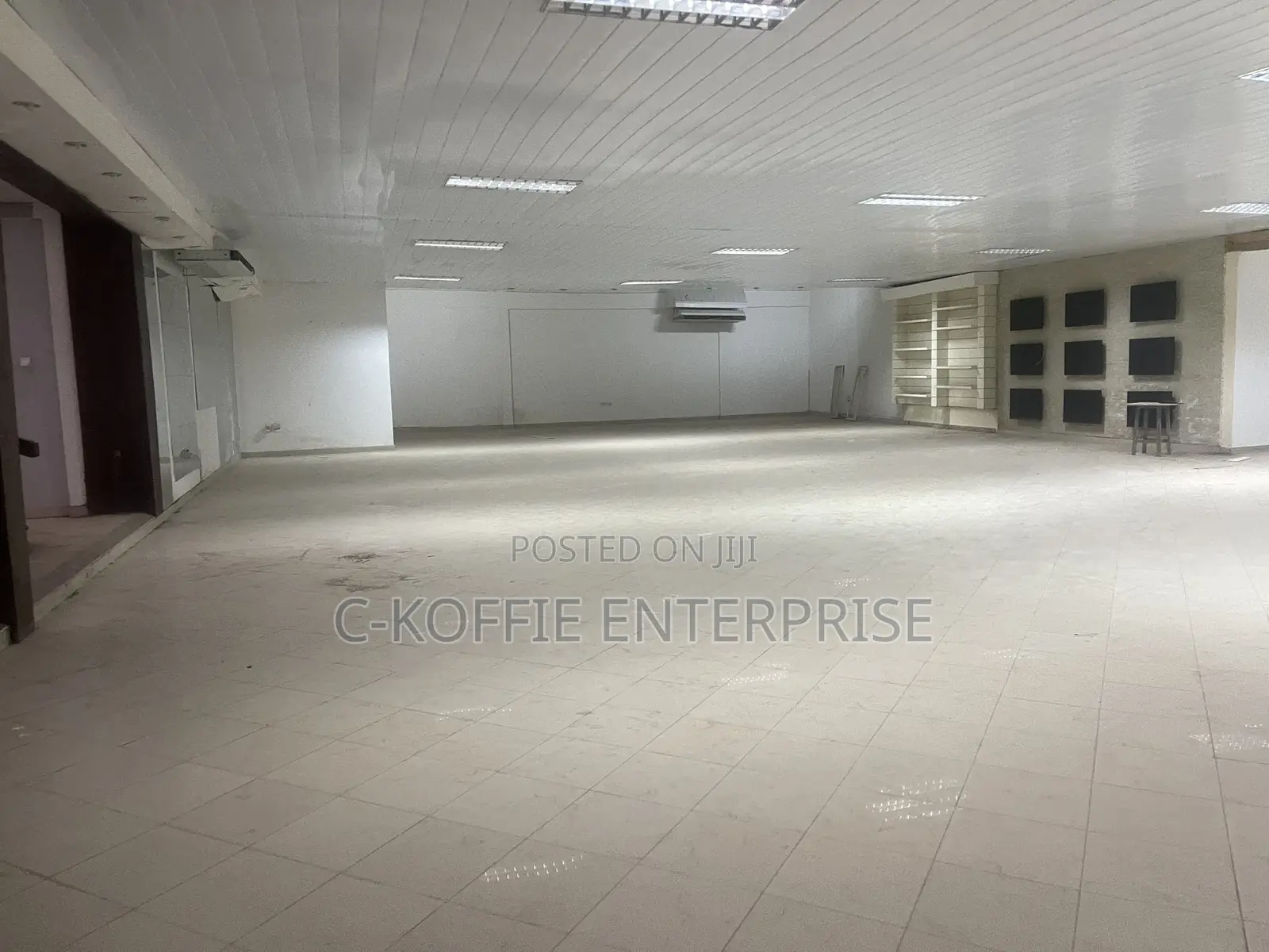 2000 SQM Showroom at North Kaneshie Industrial Area
