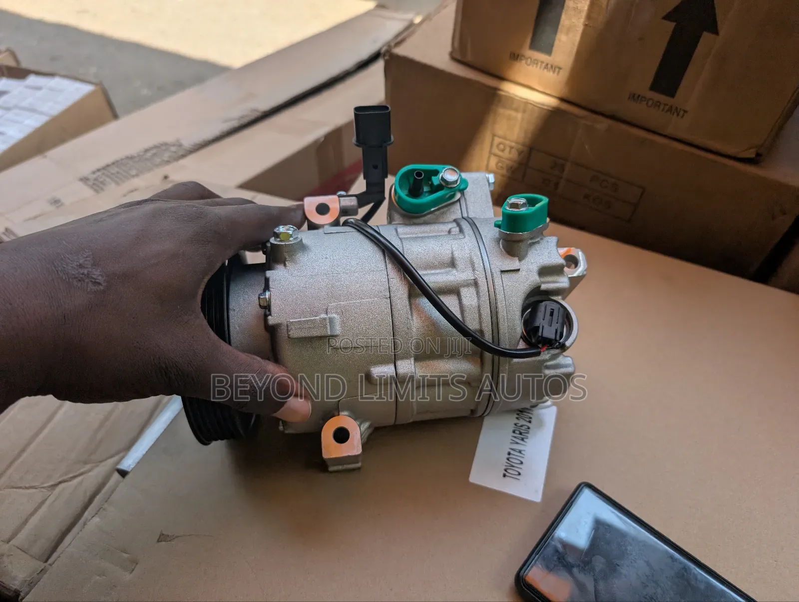 Hyundai Santa Fe 2013,2014,2015,2016,2017 Ac Compressor / Ac Motor