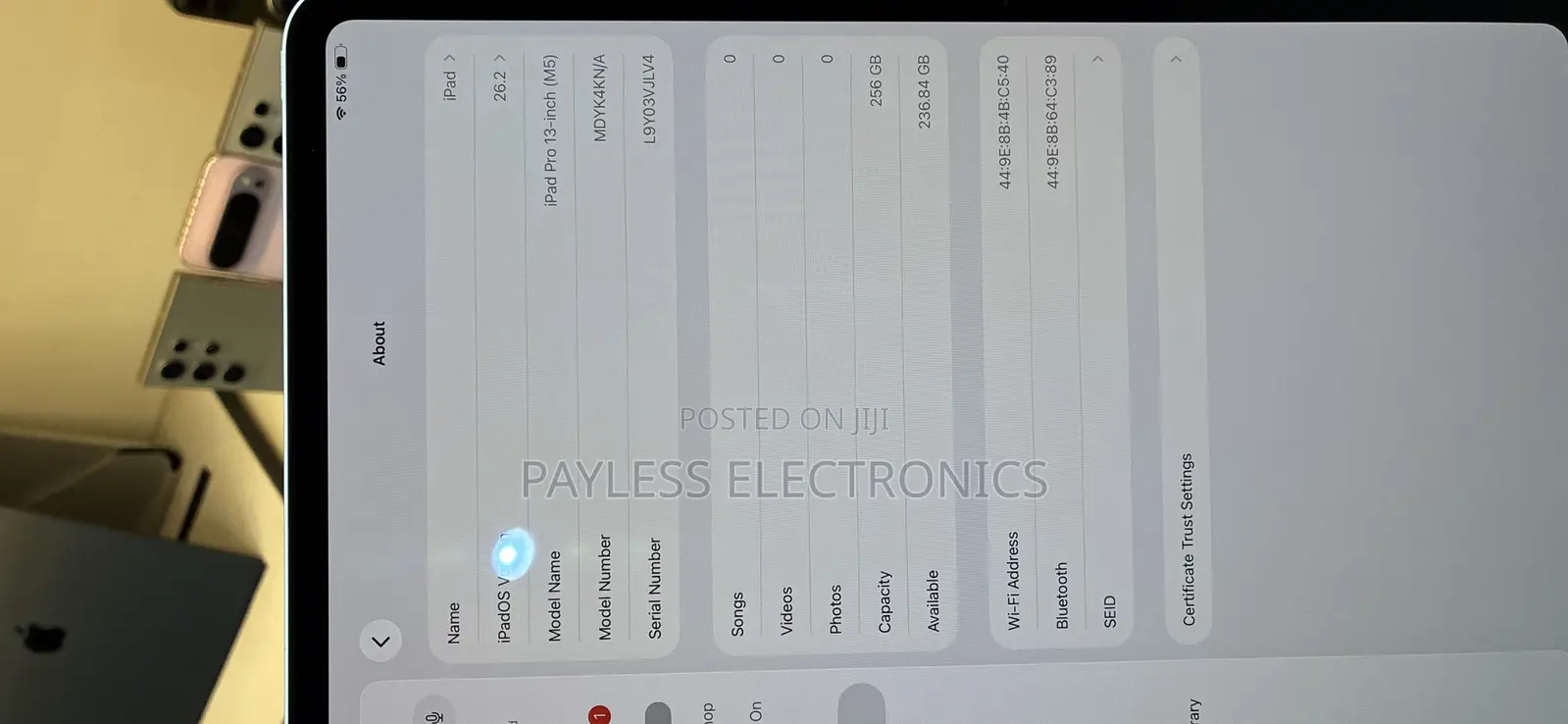 Apple iPad Pro 13 (2024) 256 GB Silver