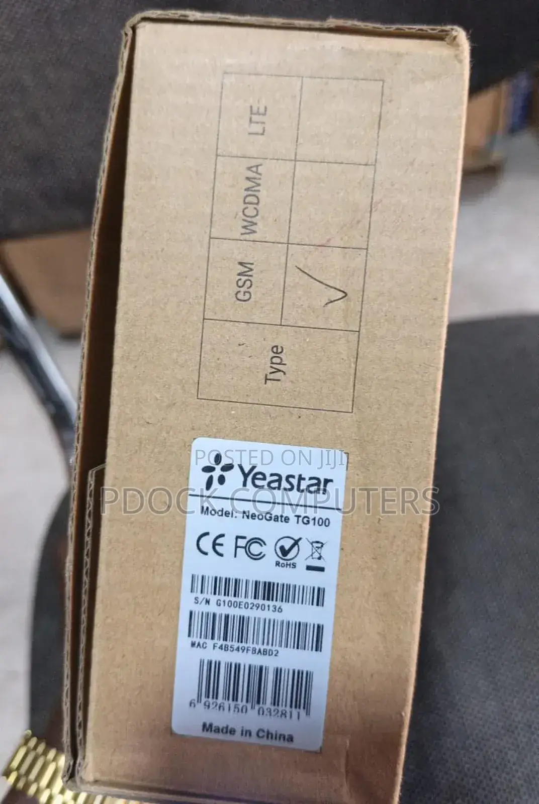 Yeaster GSM Neogate Tg100