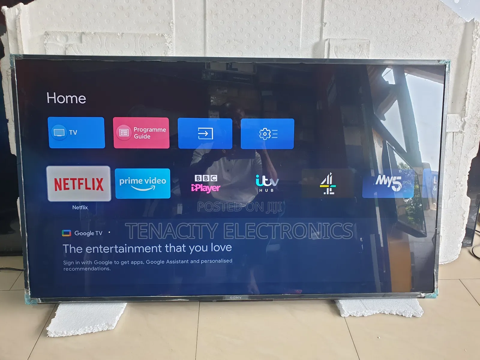 50"Sony Bravia Android Uhd Hdr Smart Satellite Tv