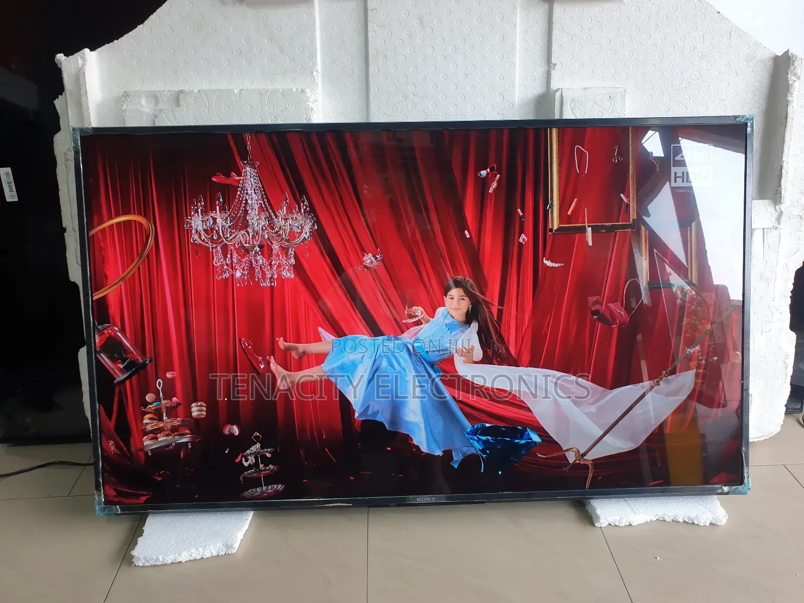 50"Sony Bravia Android Uhd Hdr Smart Satellite Tv