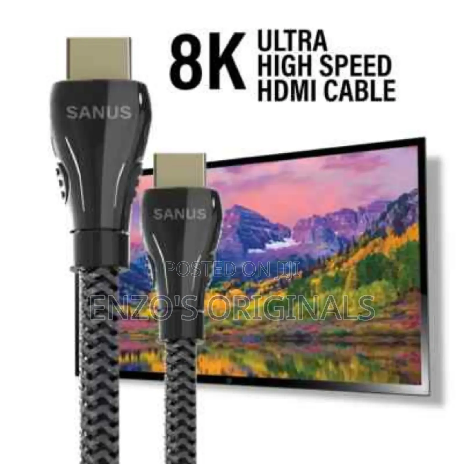 Hdmi 2.1 Genuine Certified Original Brand Sanus Made In Usa. 8k Uhd 2m