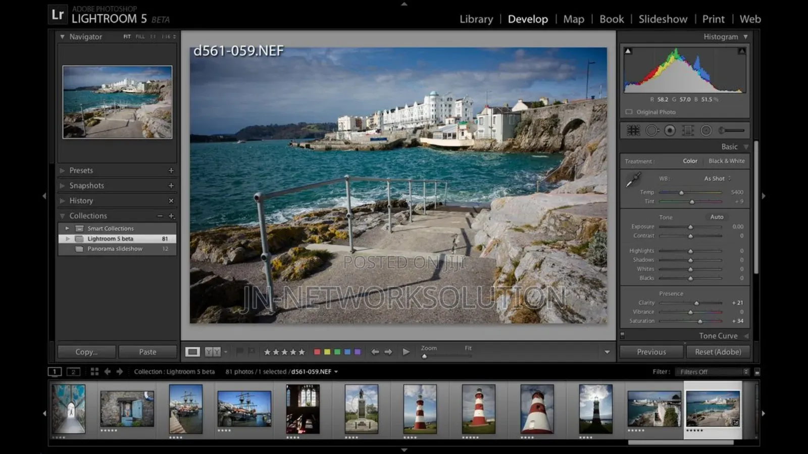 Adobe Light Room 5.7 for Windows Lifetime Free 1pc 1key Activation