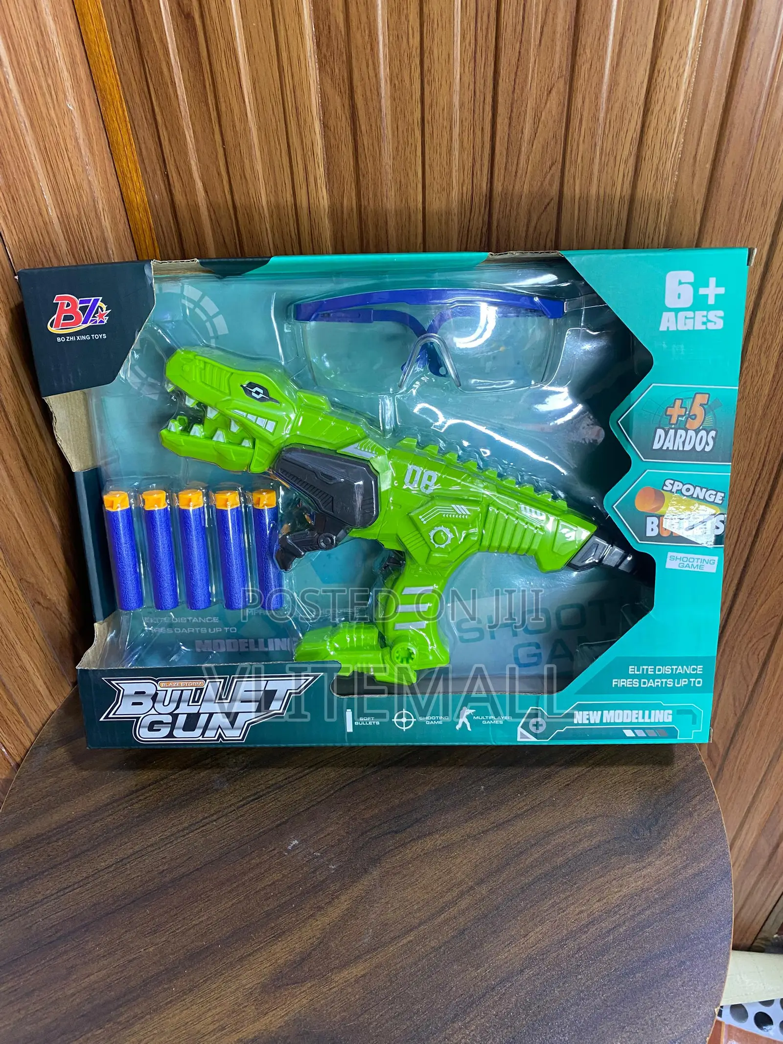 Beast Attack Dinosaur-themed Soft Bullet Blaster