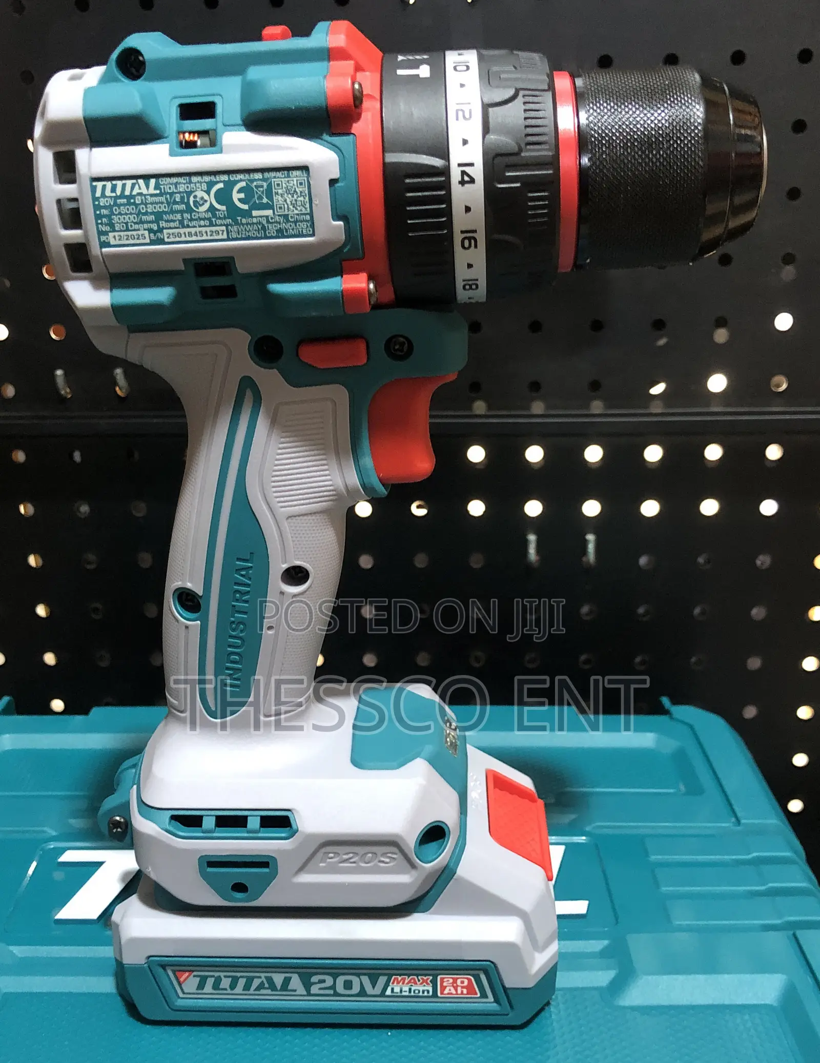 Compact Brushless Cordless Impact Drill