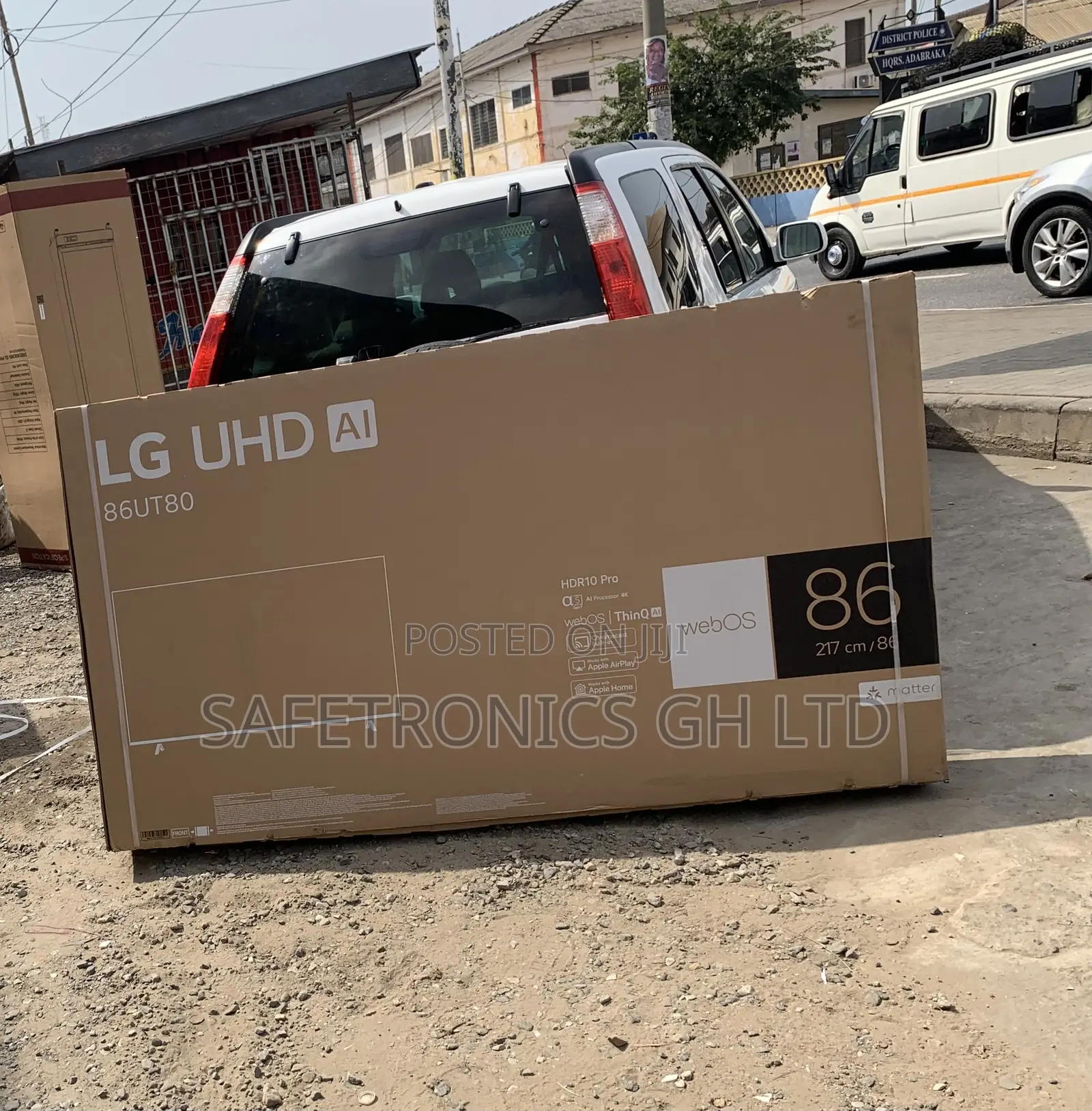 Secure Original 86 Inch Smart Uhd Android Frameless Lg Ur80 Tv