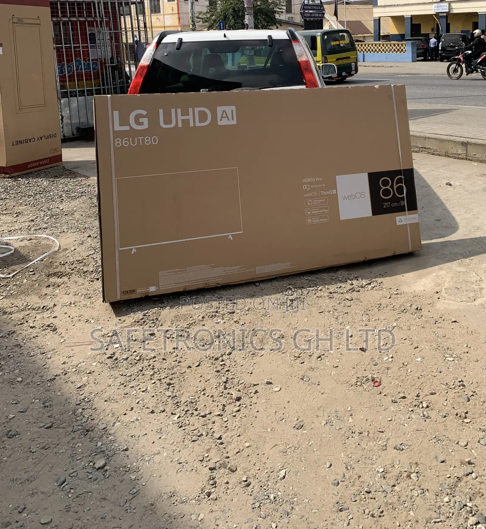 Secure Original 86 Inch Smart Uhd Android Frameless Lg Ur80 Tv