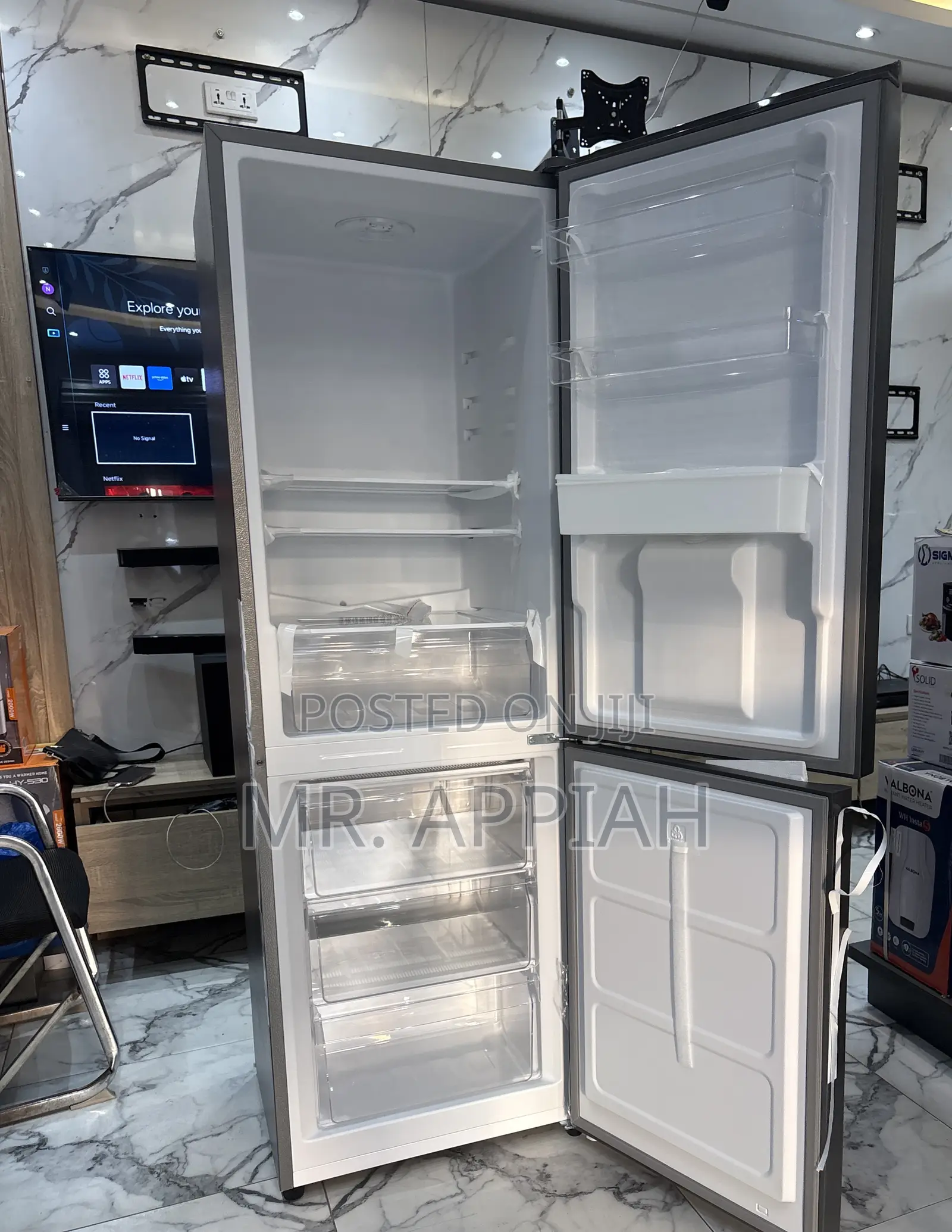Order Premium Zara 2 Door Electric Fridge With Water Dispenser(40bfwd)