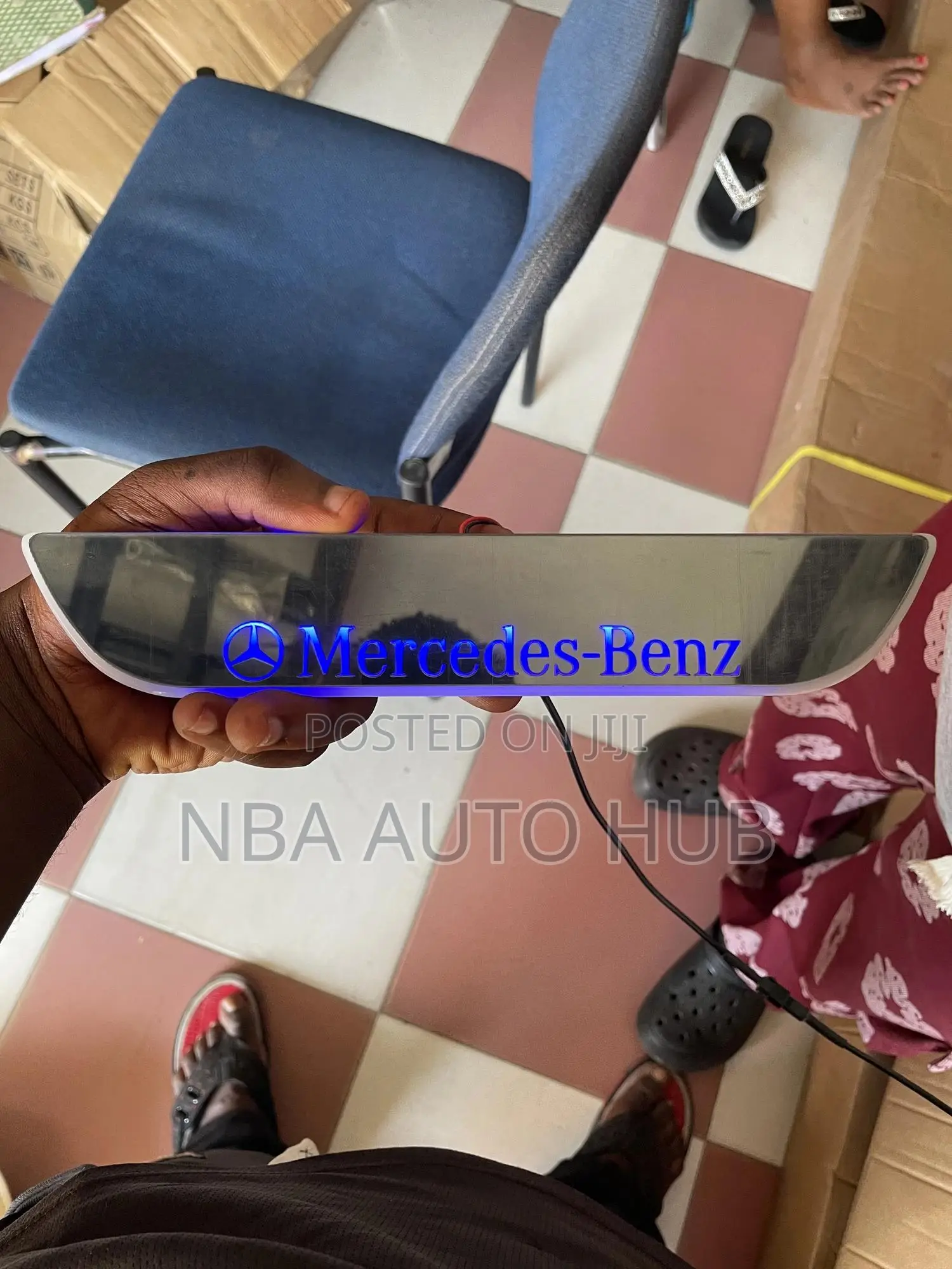 Mercedes Benz Door Stepper Led Light