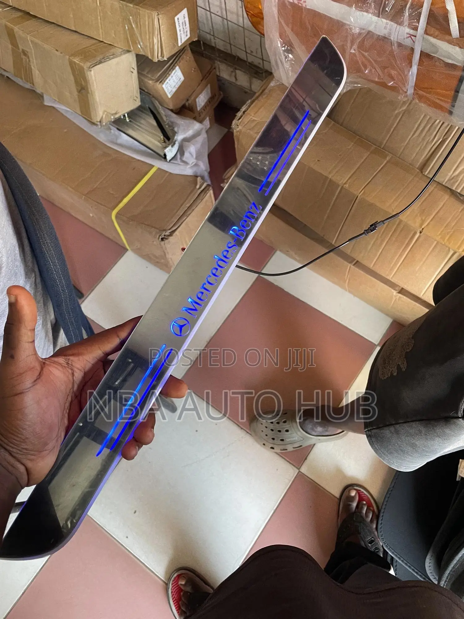 Mercedes Benz Door Stepper Led Light