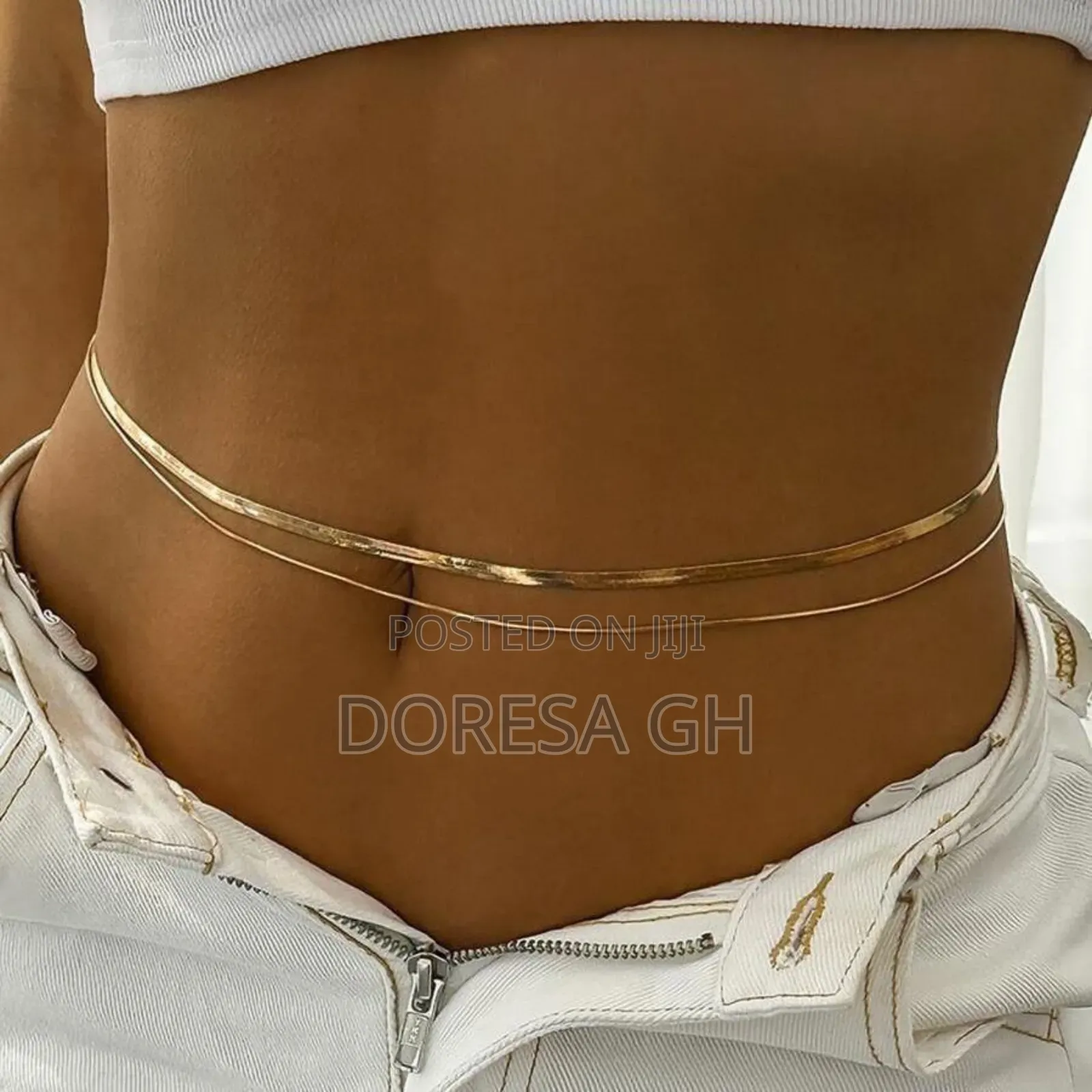 Ladies Waist Chain – Adjustable Body Belly Chain for Women in Ghana