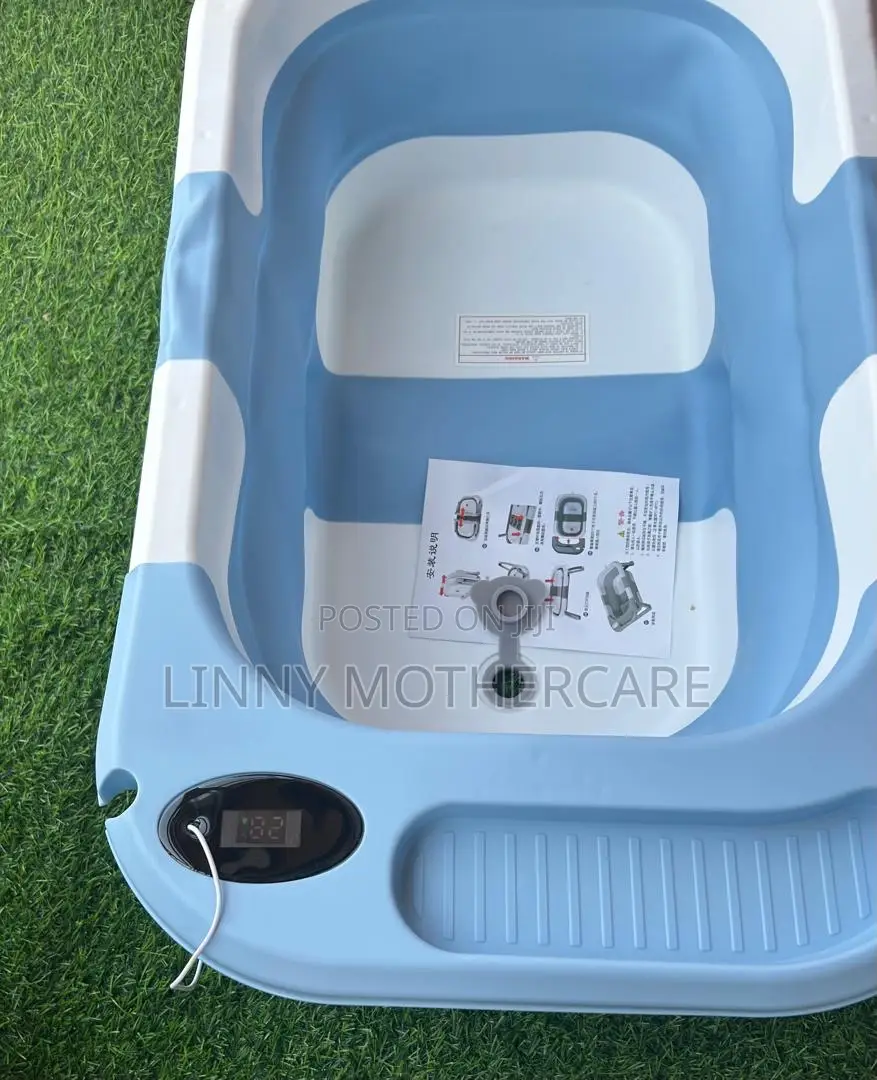 Foldable Baby Bath Tup With Temperature Display